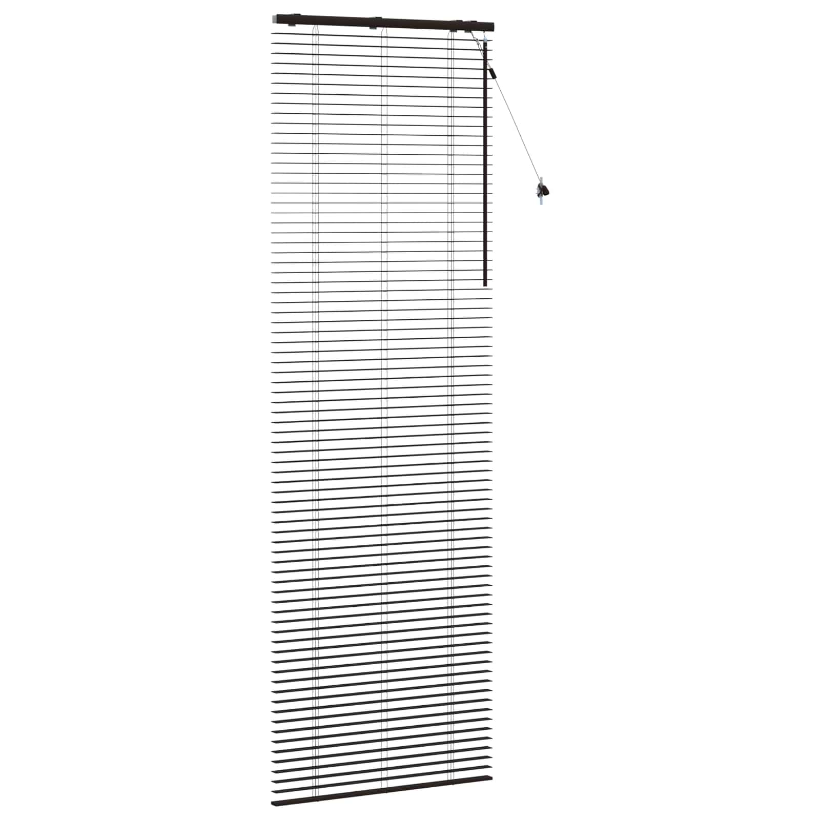 Zsaluzia sötét barna 85 x 250 cm 35 mm masszív paulownia fa
