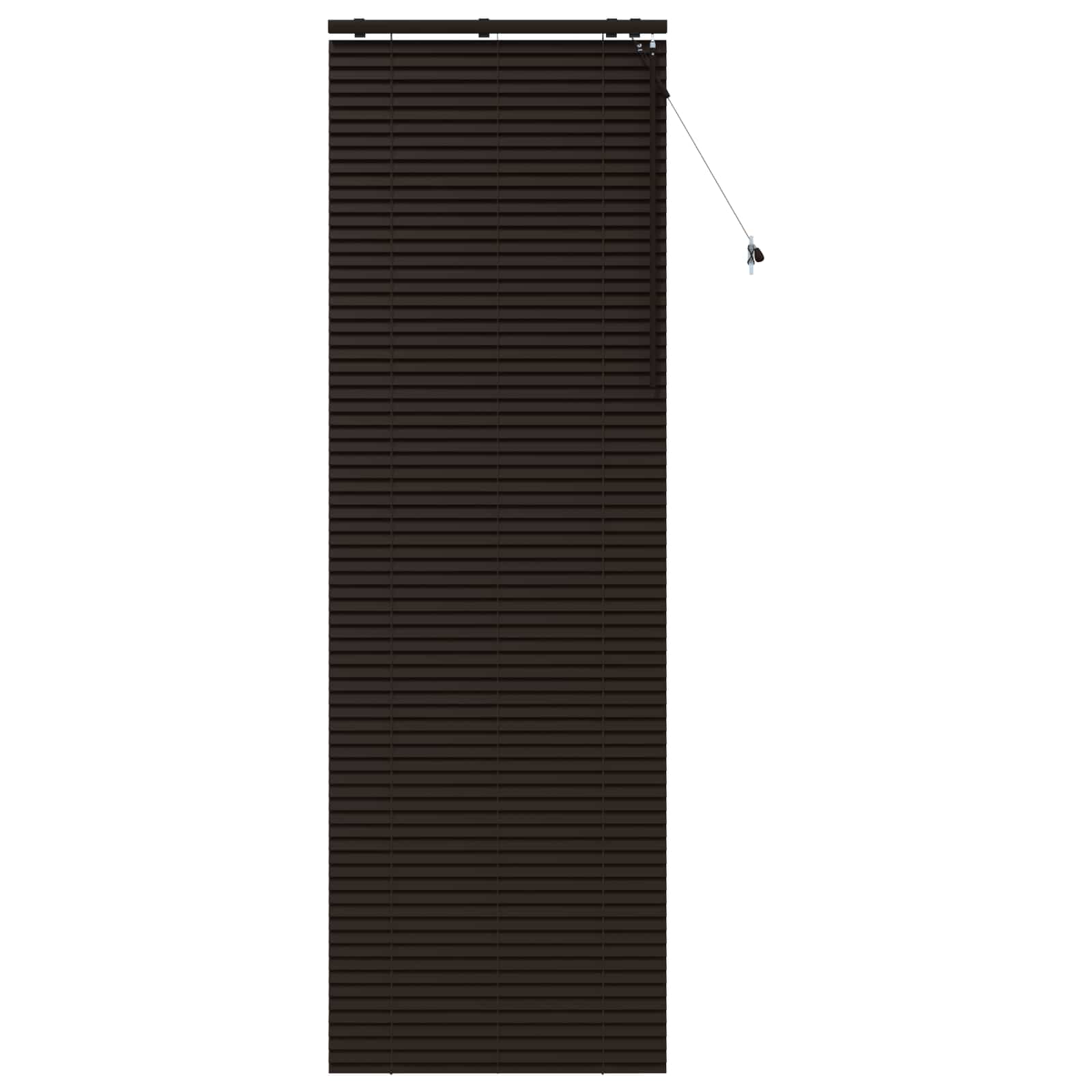 Zsaluzia sötét barna 95 x 250 cm 35 mm masszív paulownia fa