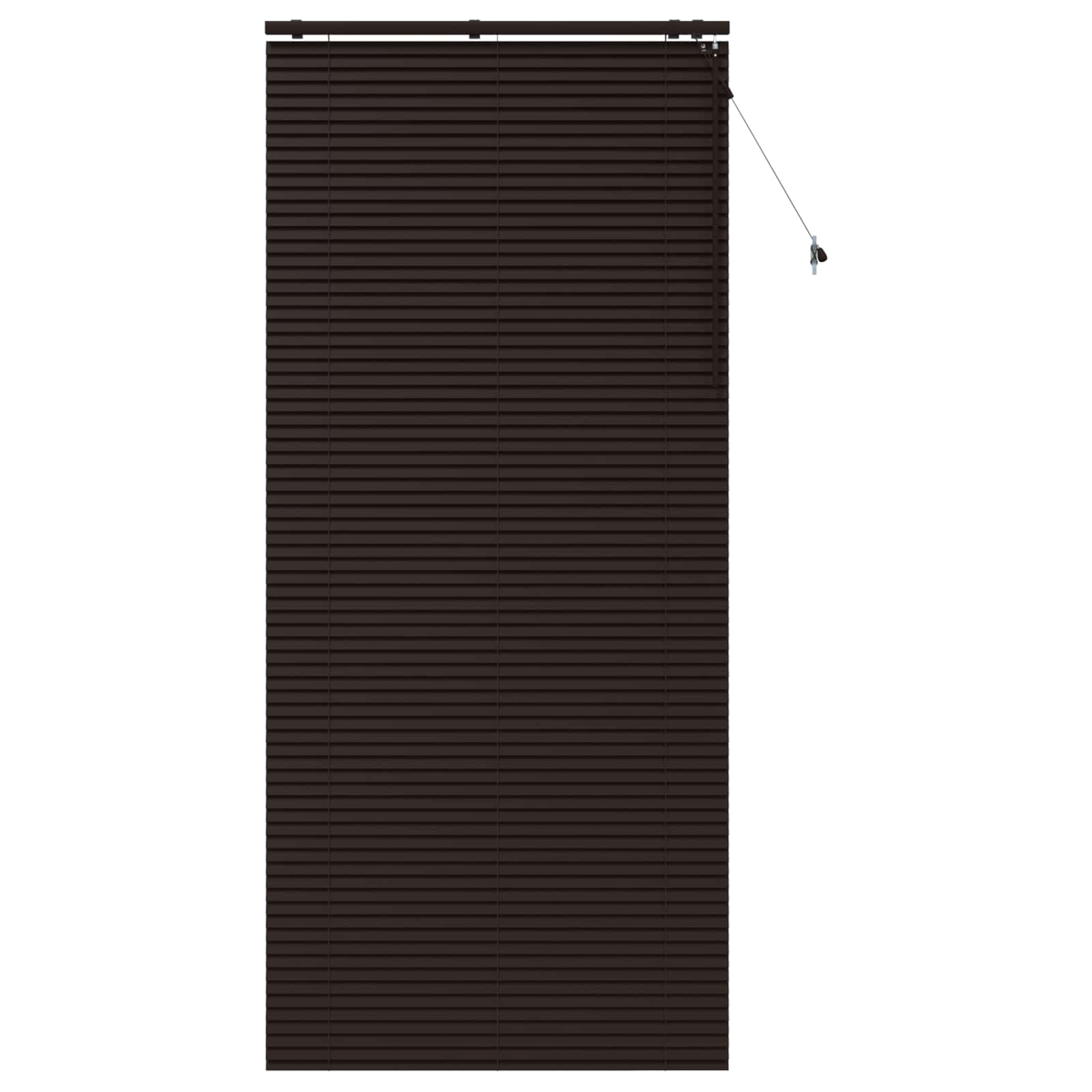 Zsaluzia sötét barna 100 x 250 cm 35 mm masszív paulownia fa