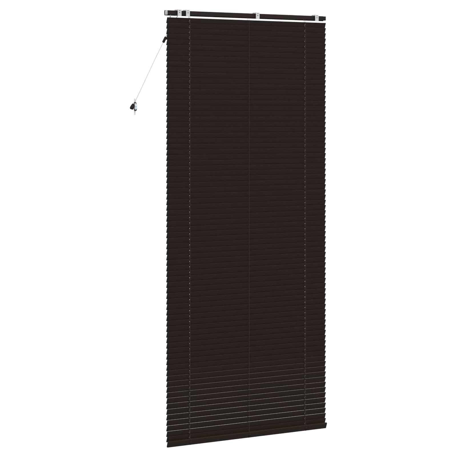 Zsaluzia sötét barna 120 x 250 cm 35 mm masszív paulownia fa