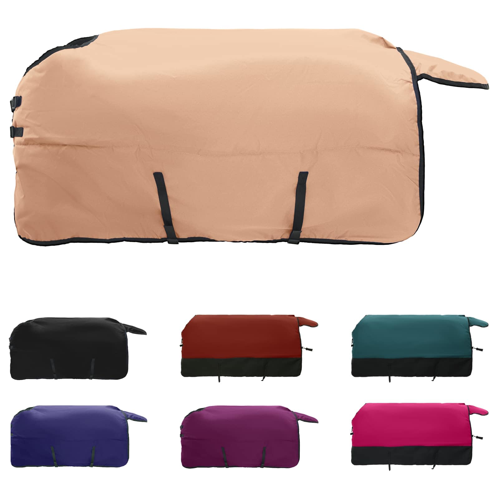 Ló takaró cappuccino 145 cm poliészter