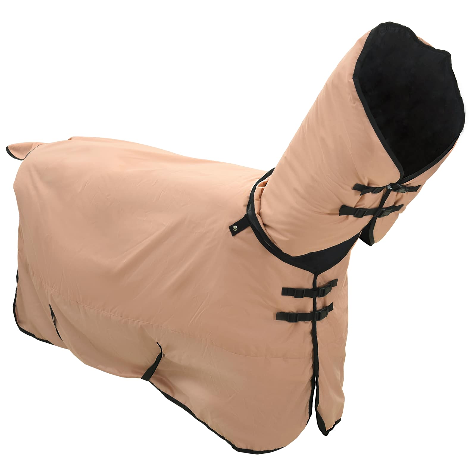 Ló takaró cappuccino 145 cm poliészter