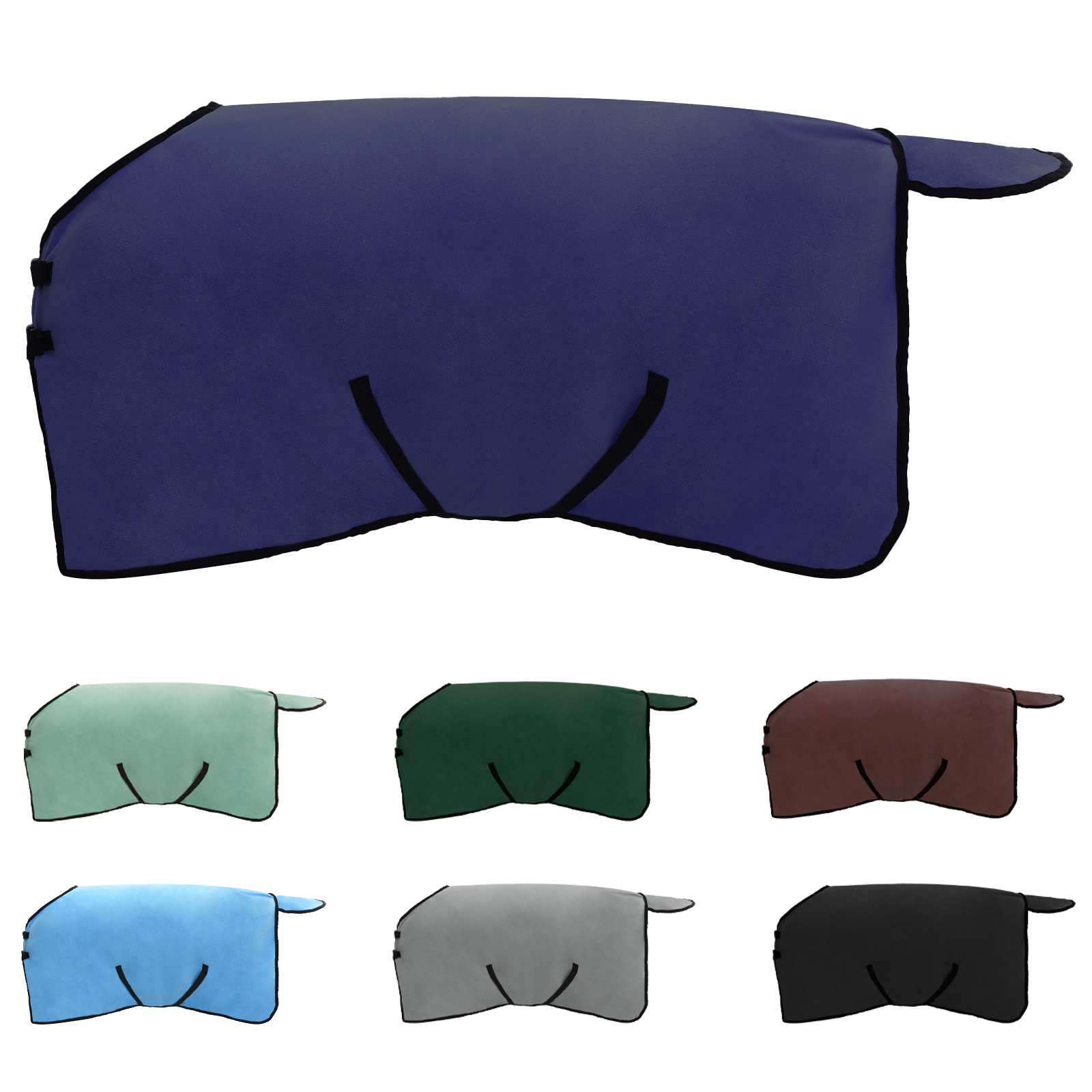 Ló takaró sötétkék poliészter