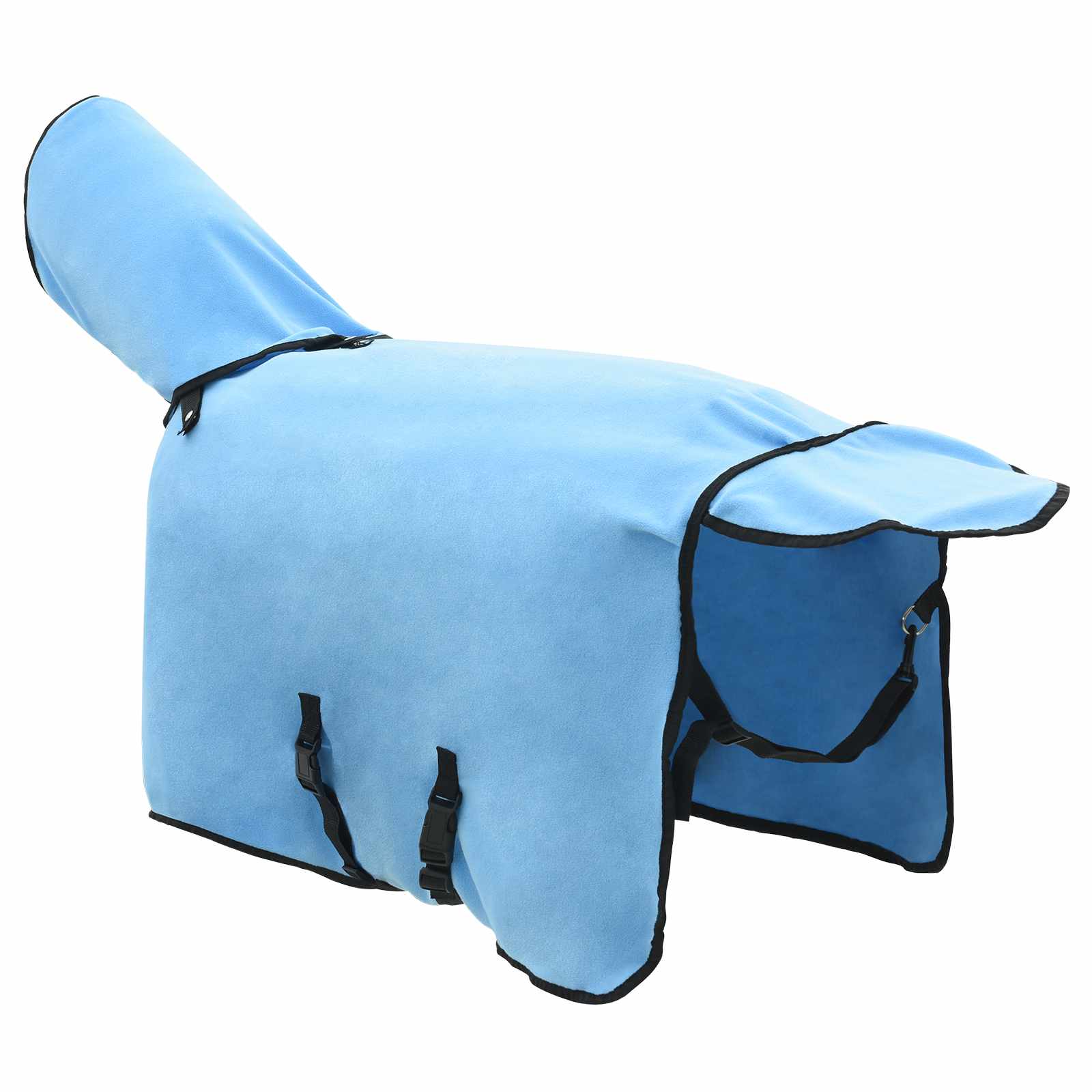 Ló takaró teljes aqua 115 cm poliészter