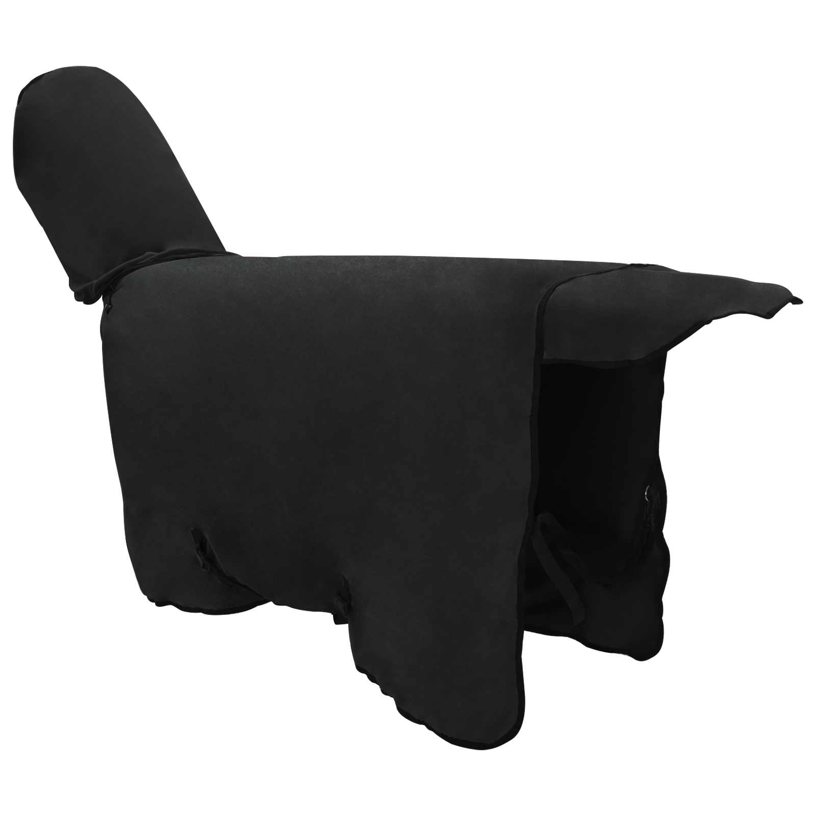 Ló takaró fekete 115 cm poliészter