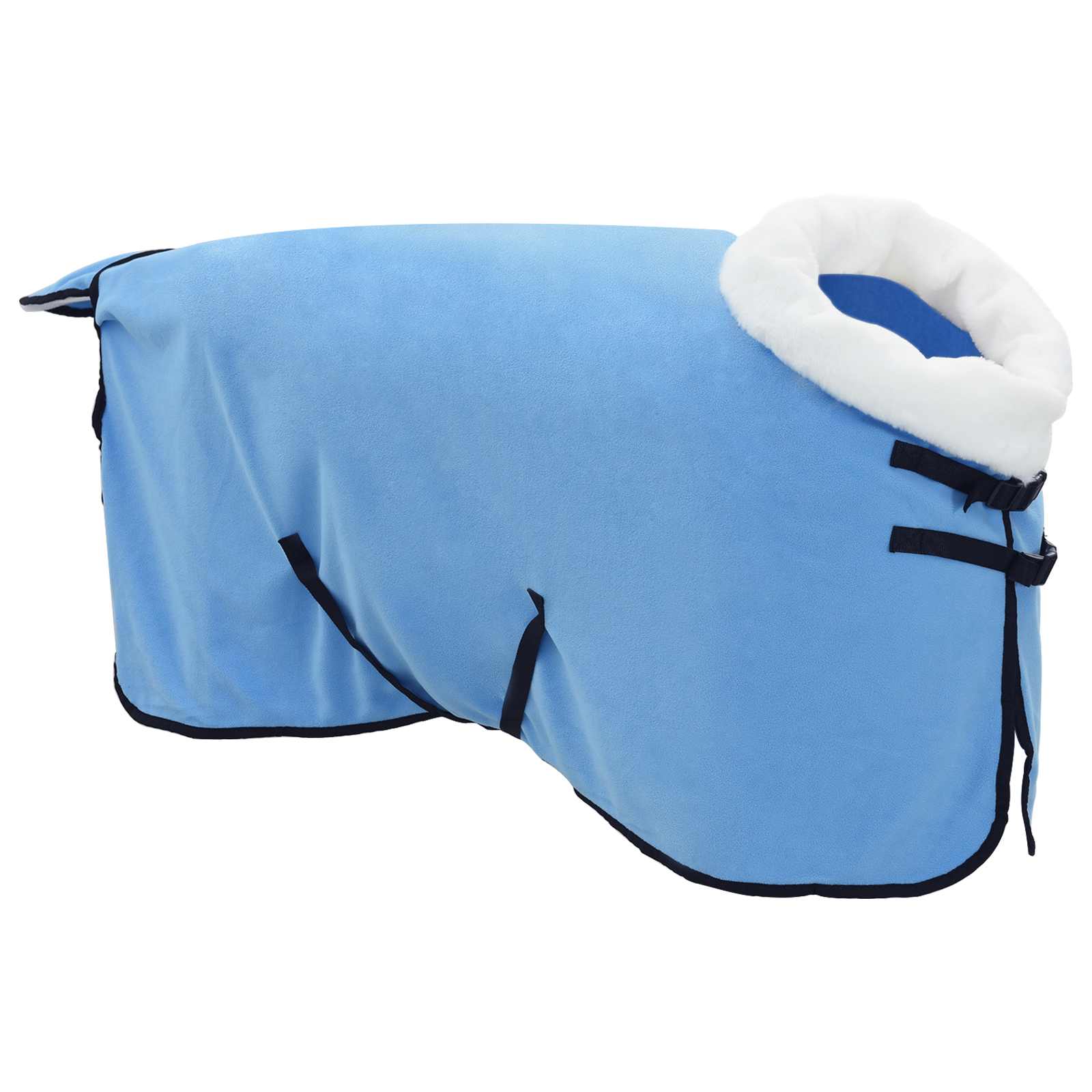 Ló takaró teljes aqua 75 cm polár fleece