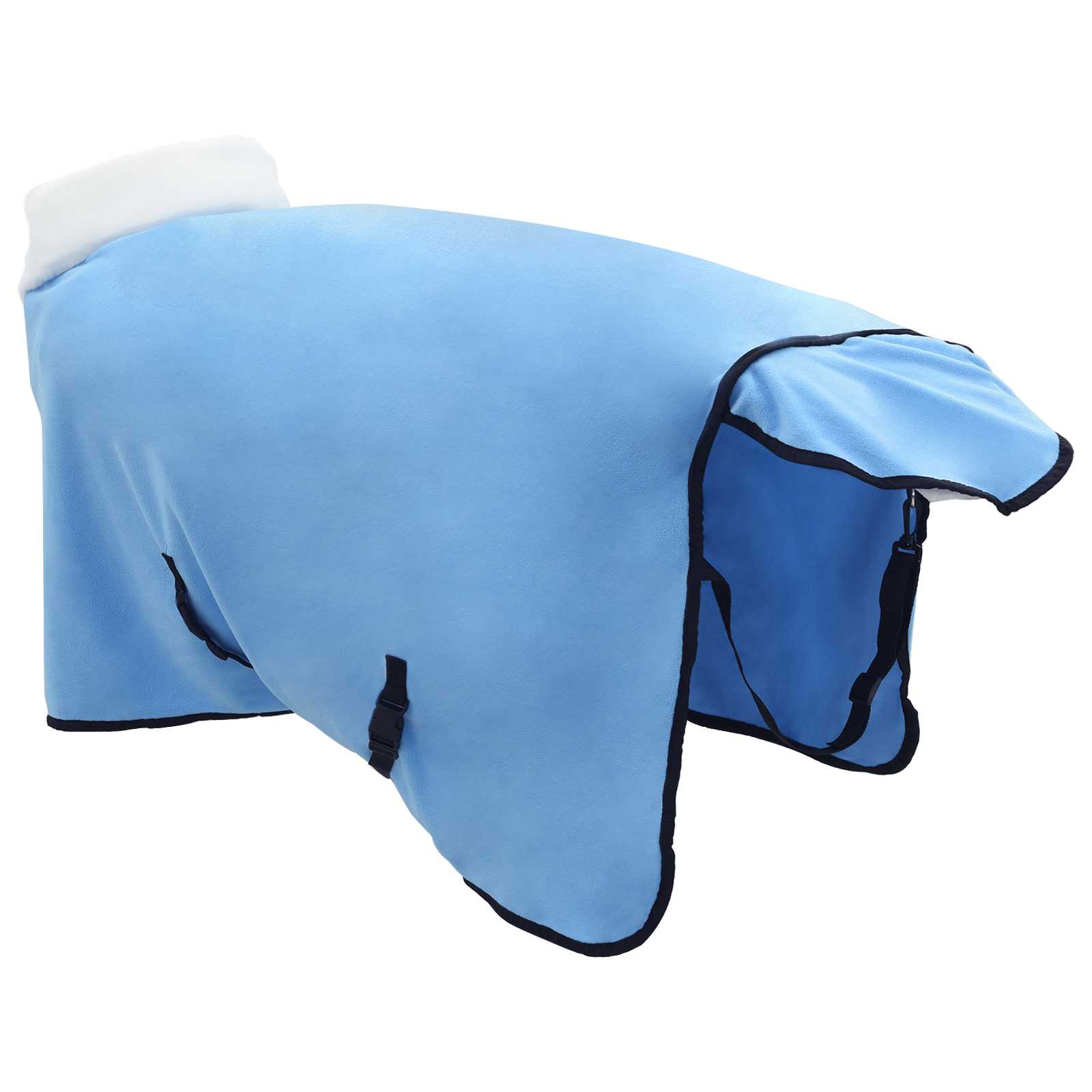 Ló takaró teljes aqua 115 cm polár fleece