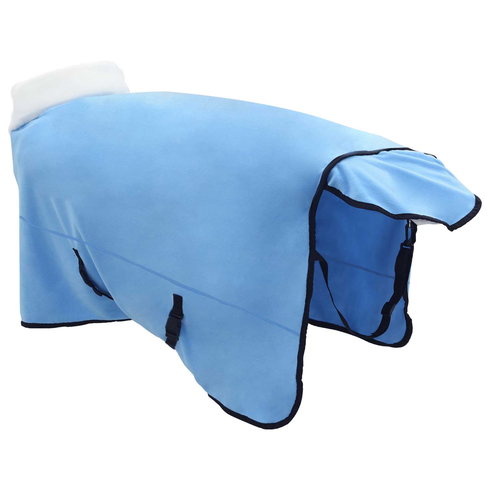 Ló takaró teljes aqua 145 cm polár fleece