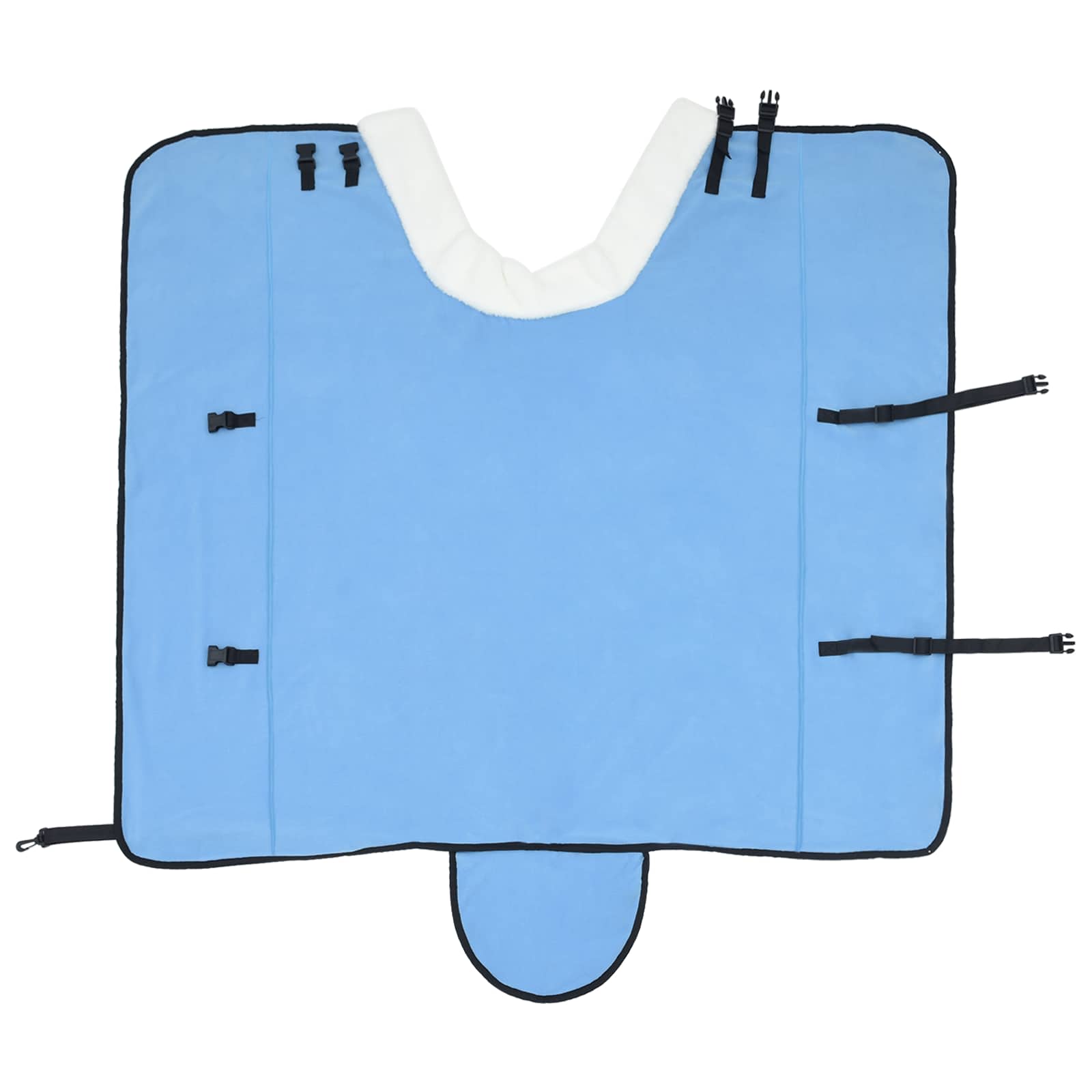 Ló takaró teljes aqua 145 cm polár fleece