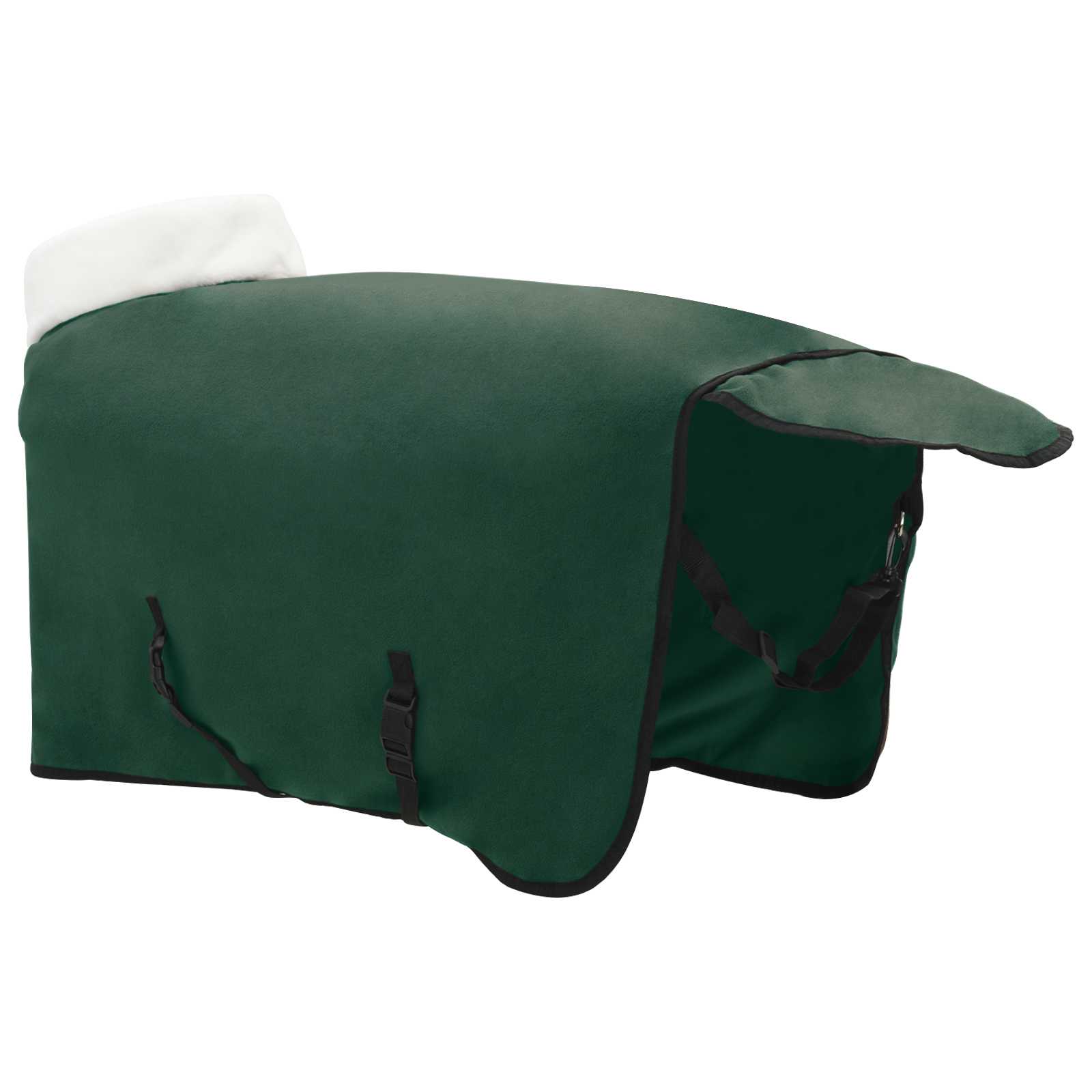 Ló takaró teljes sötét zöld 95 cm polár fleece