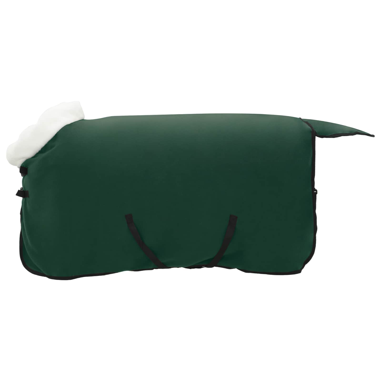 Ló takaró teljes sötét zöld 95 cm polár fleece