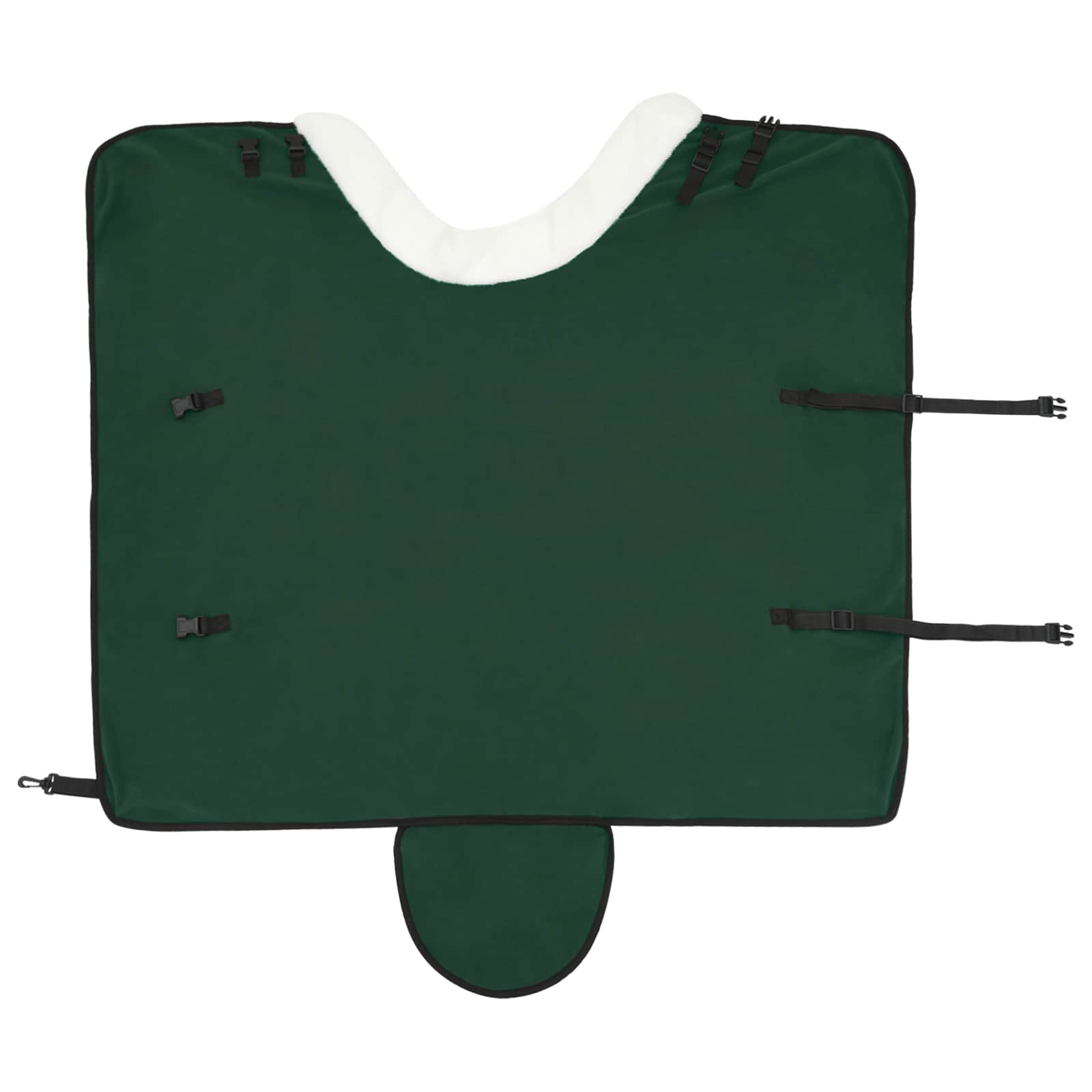 Ló takaró teljes sötét zöld 95 cm polár fleece