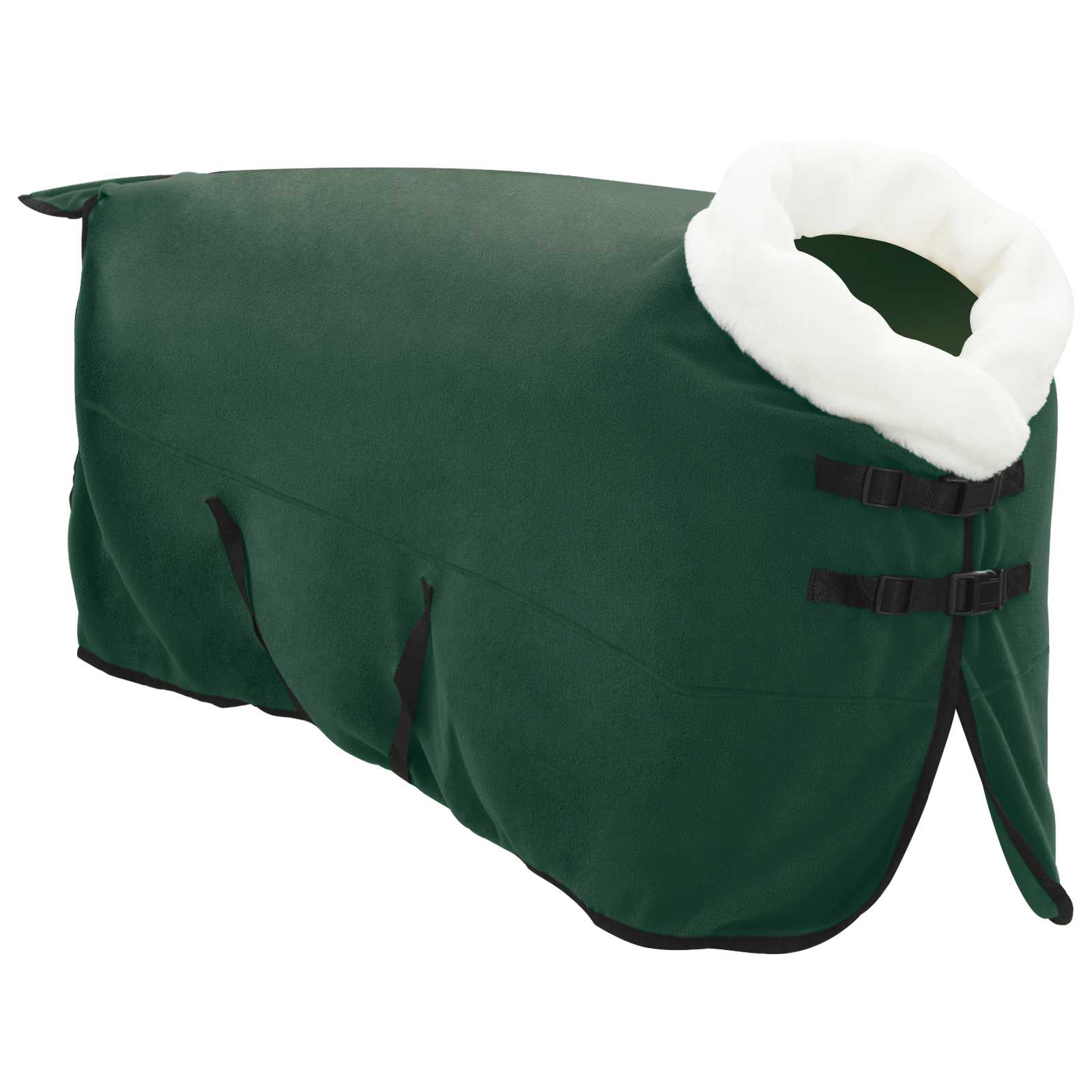Ló takaró teljes sötét zöld 125 cm polár fleece