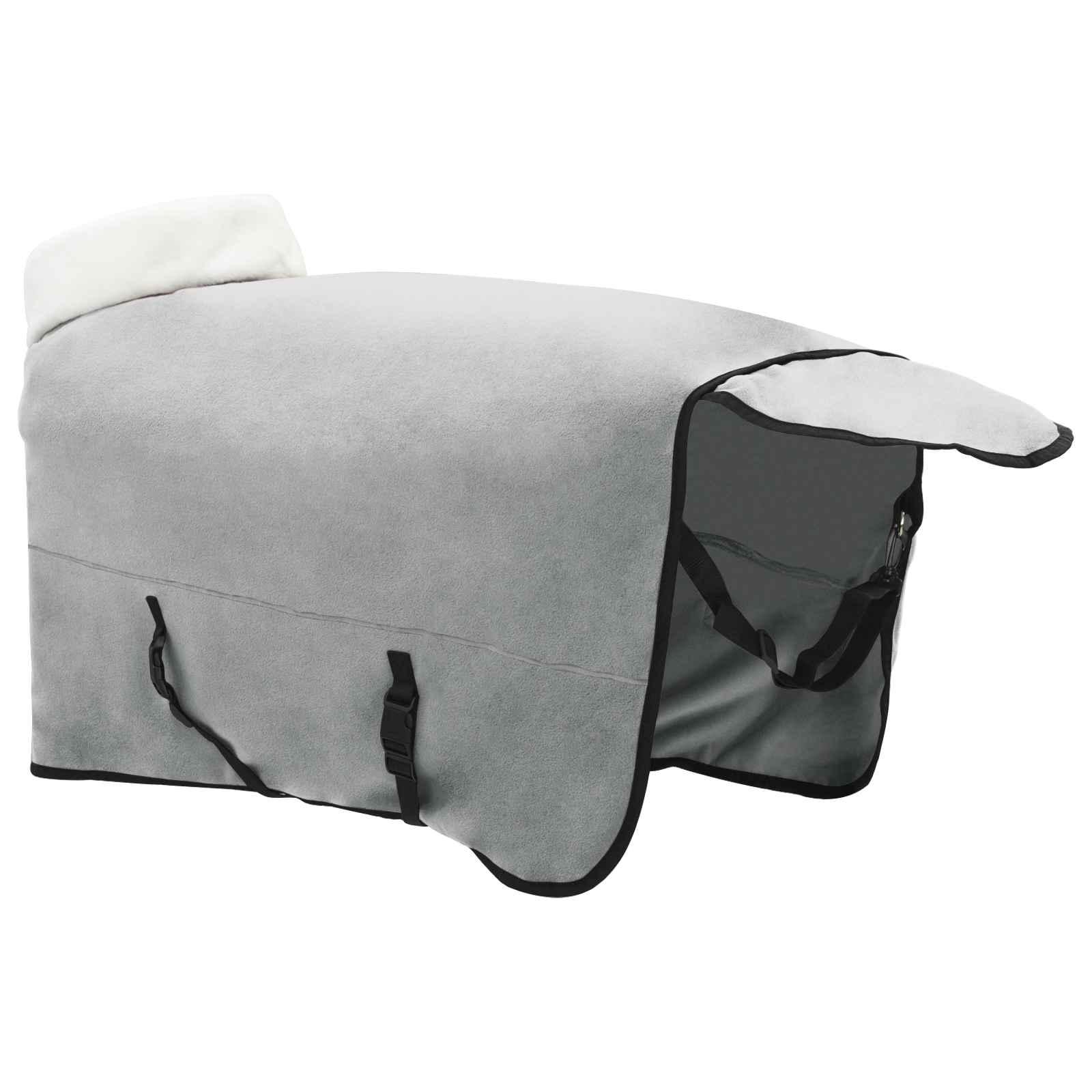 Ló takaró teljes sötét zöld 145 cm polár fleece