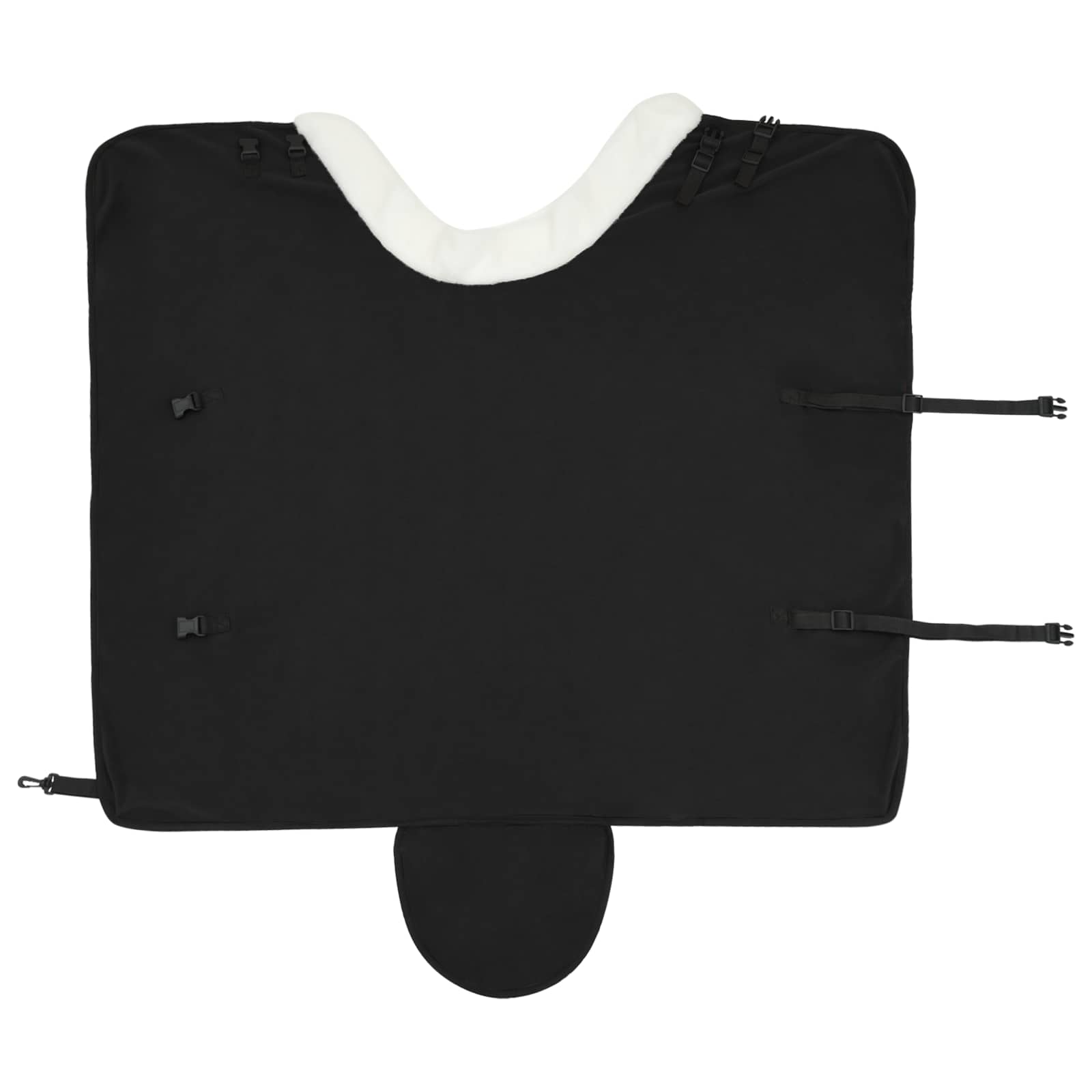Ló takaró fekete 85 cm polár fleece