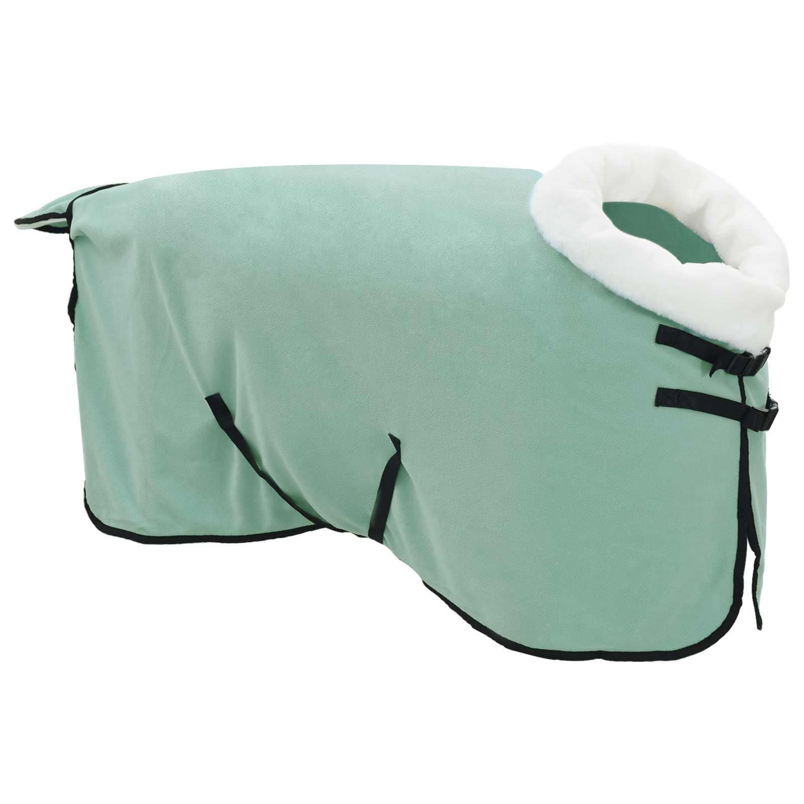 Ló takaró teljes sötét zöld 75 cm polár fleece