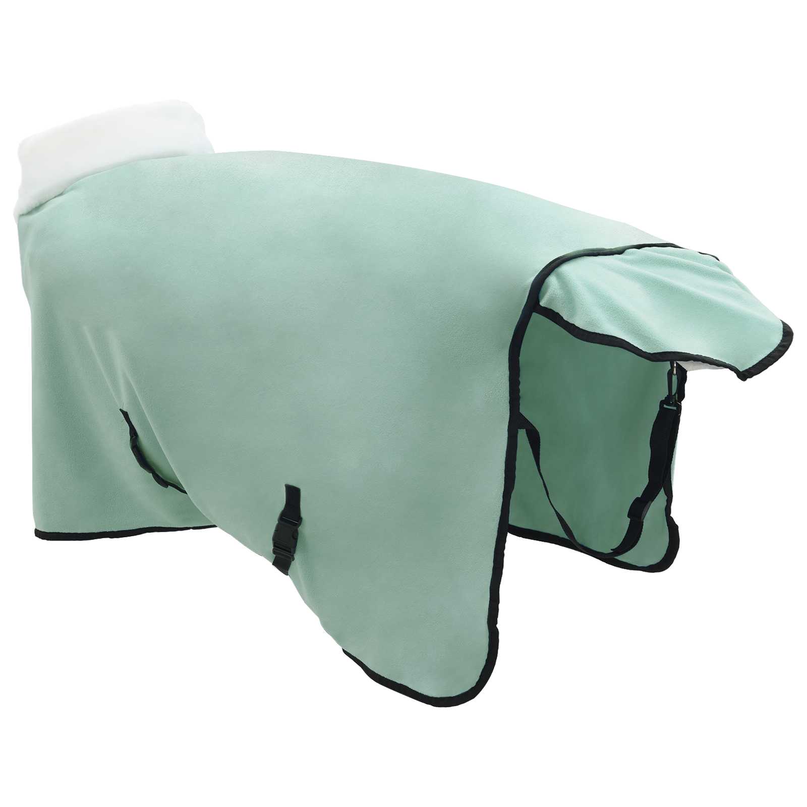 Ló takaró teljes sötét zöld 75 cm polár fleece
