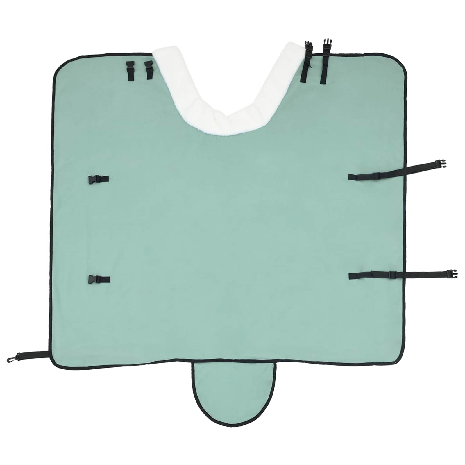 Ló takaró teljes sötét zöld 75 cm polár fleece
