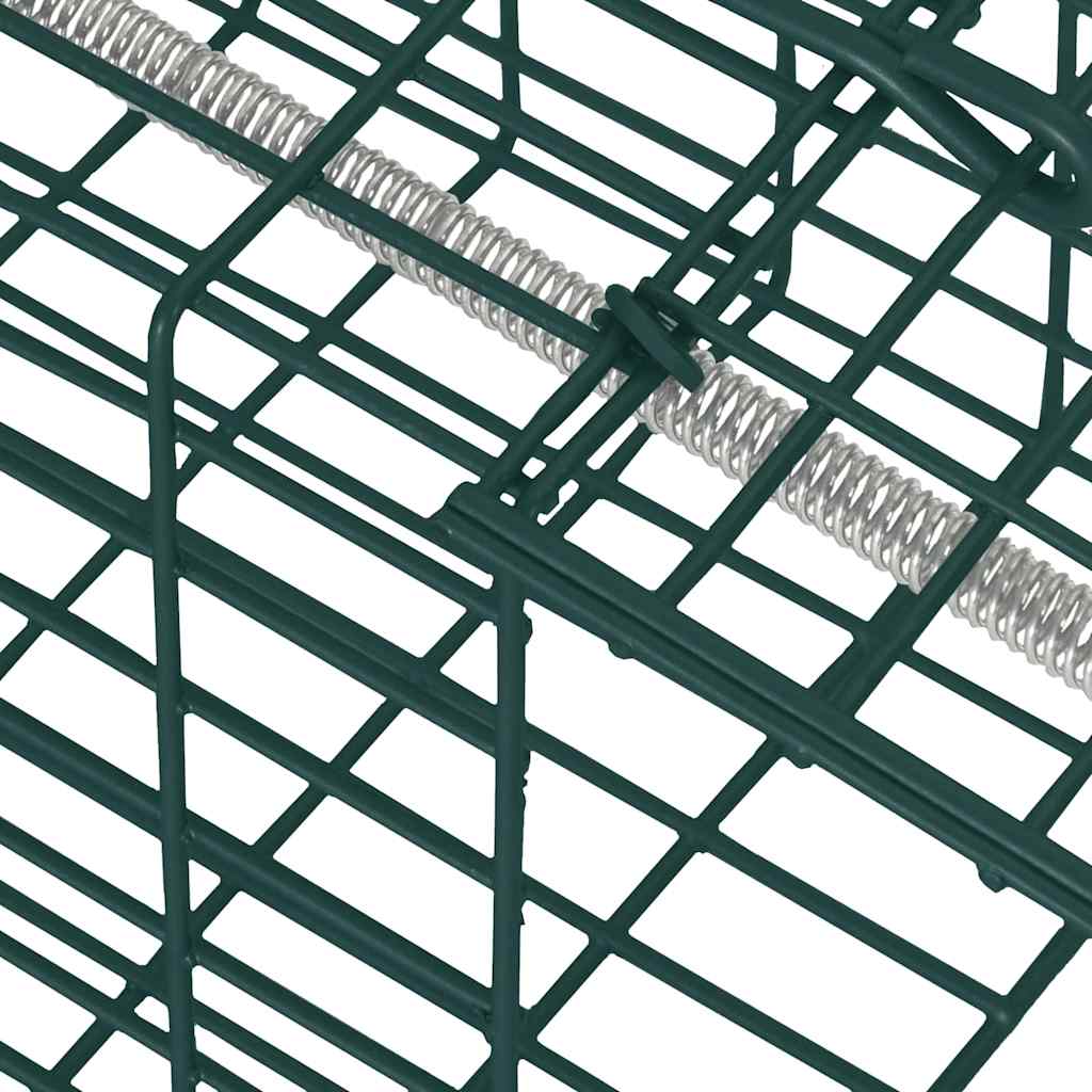 Állatcsapda zöld 31 x 13 x 12 cm acél