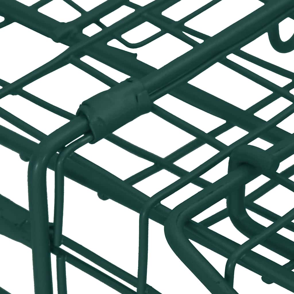 Állatcsapda zöld 61 x 20 x 21.5 cm acél