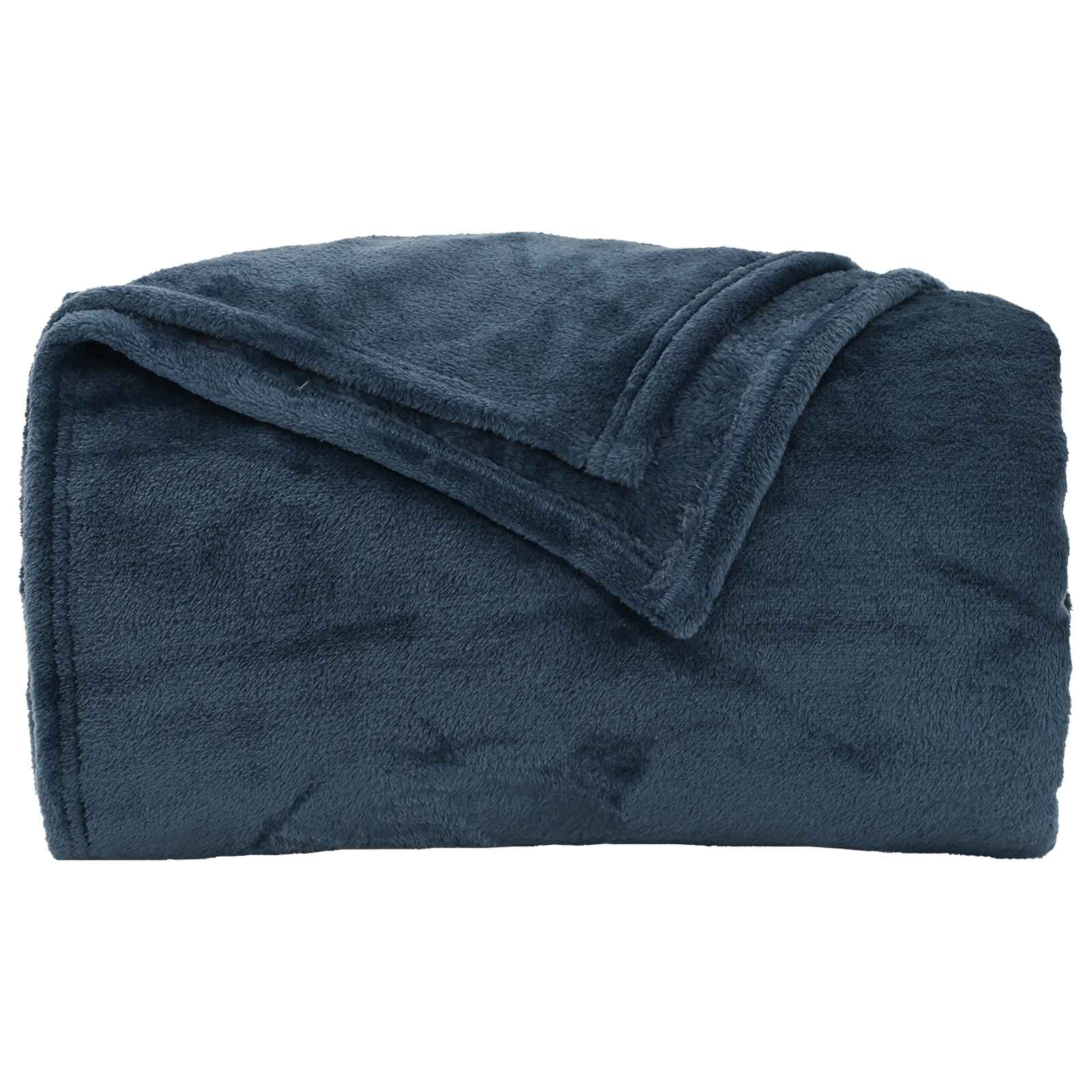 Takarók 6 pcs sötétkék 220 x 240 cm gyapjú