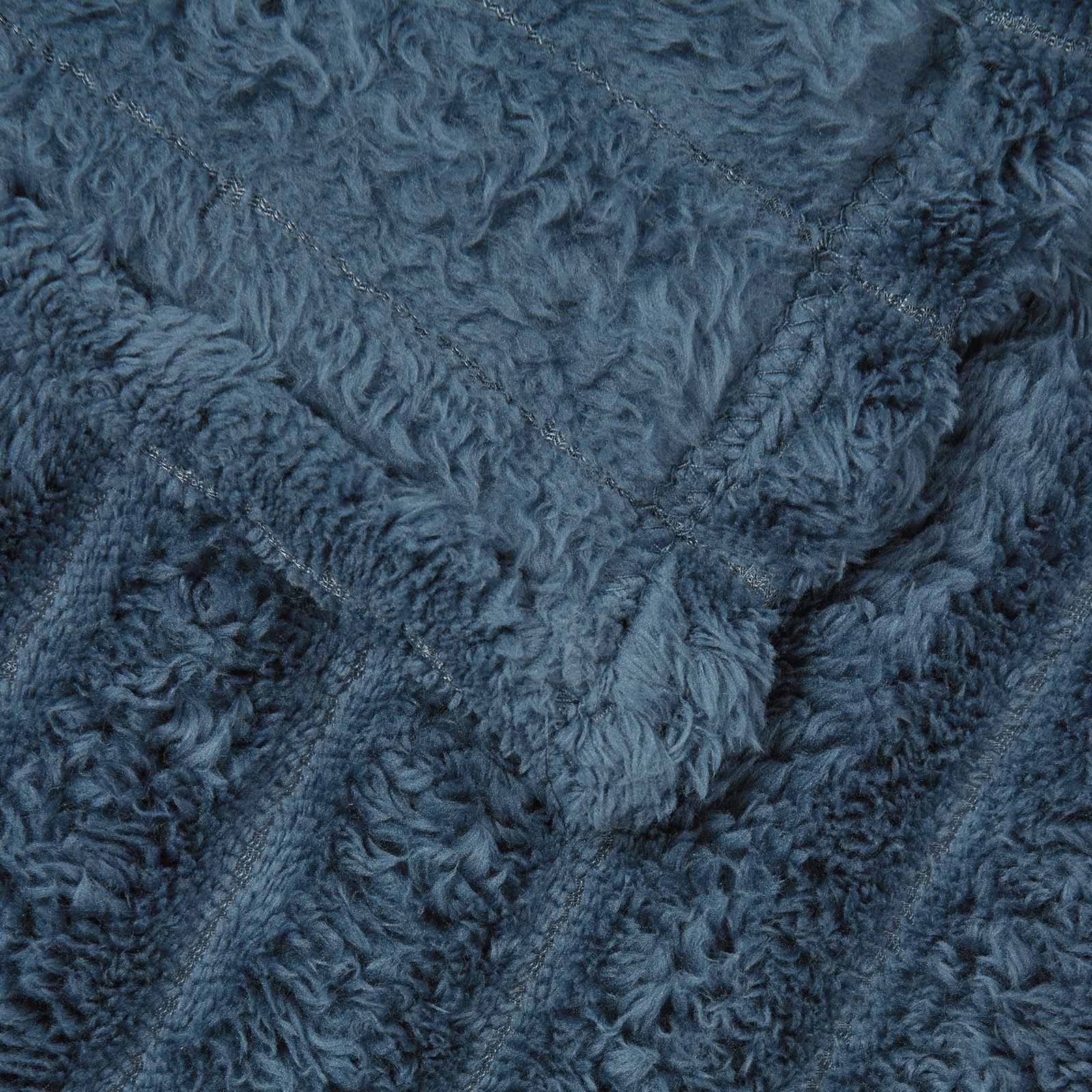 Dobós takaró sötétkék 270 x 240 cm gyapjú
