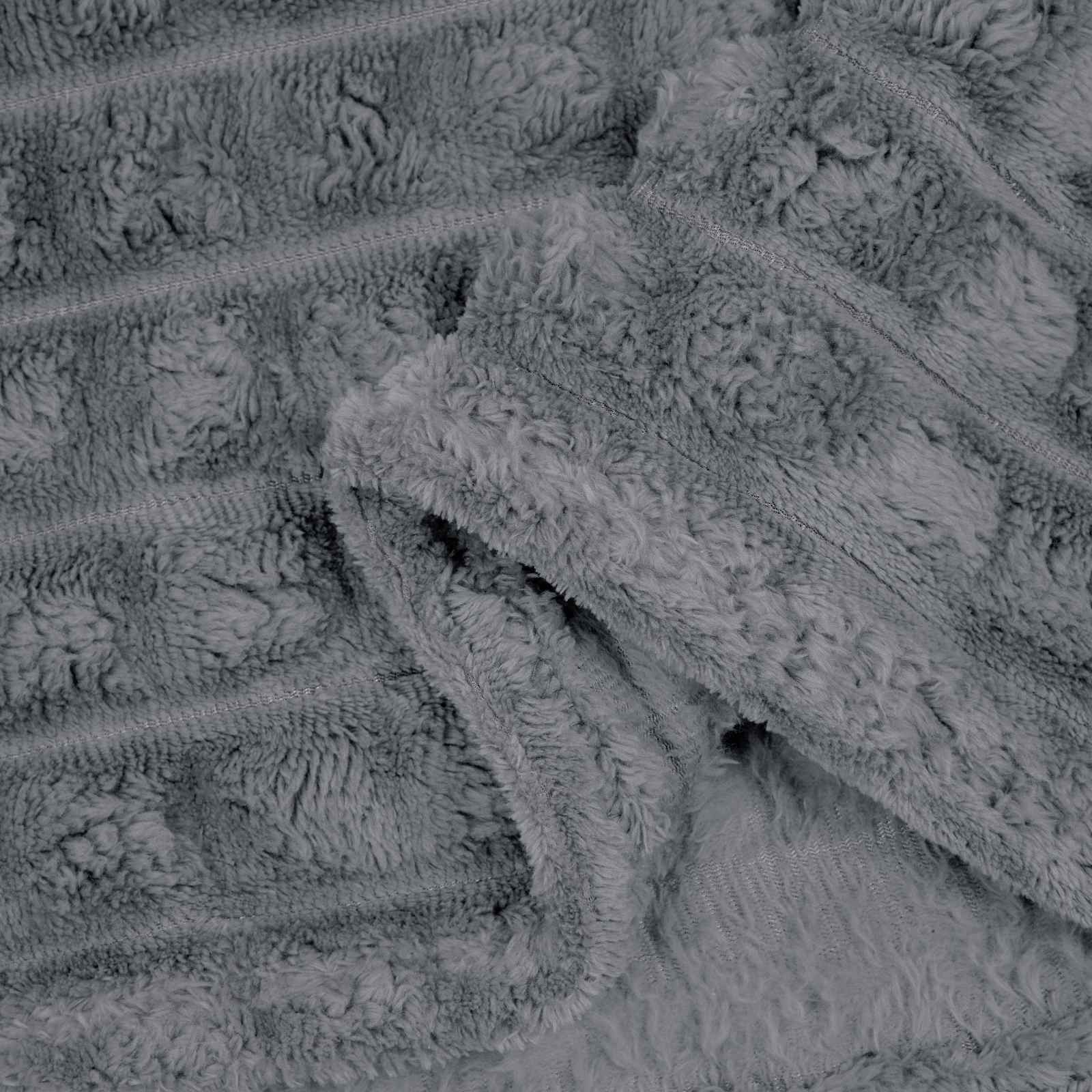 Dobós takaró sötétszürke 270 x 240 cm gyapjú