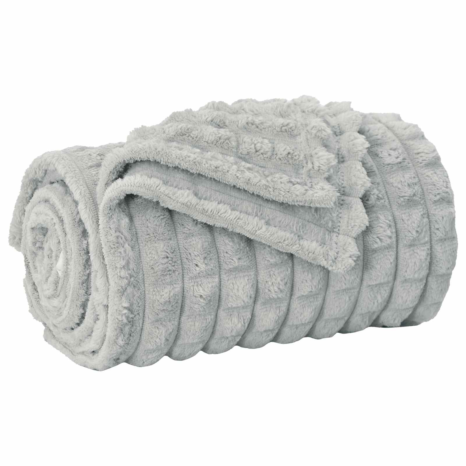 Dobós takaró szürke 240 x 220 cm gyapjú