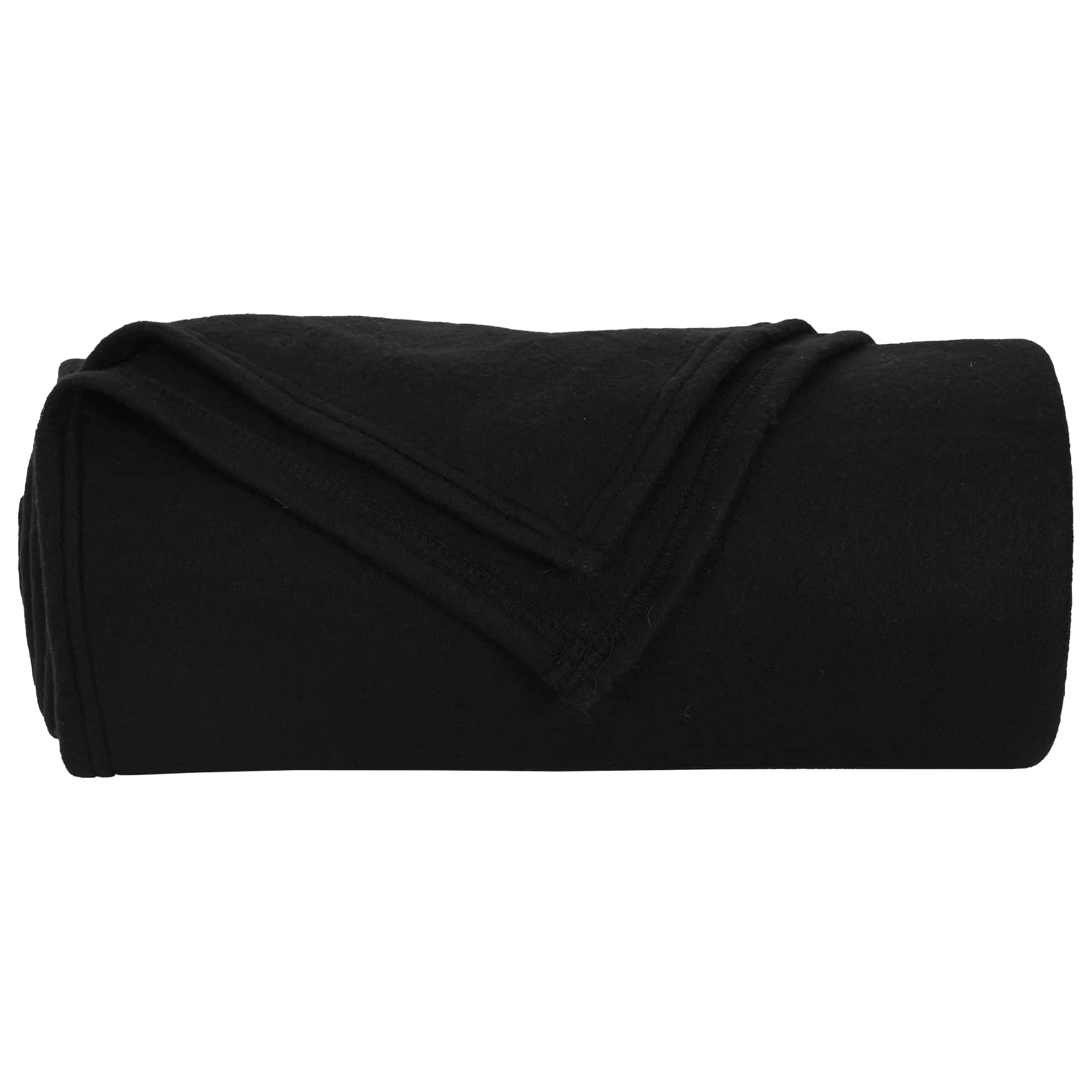 Takarók 24 pcs fekete 170 x 130 cm gyapjú