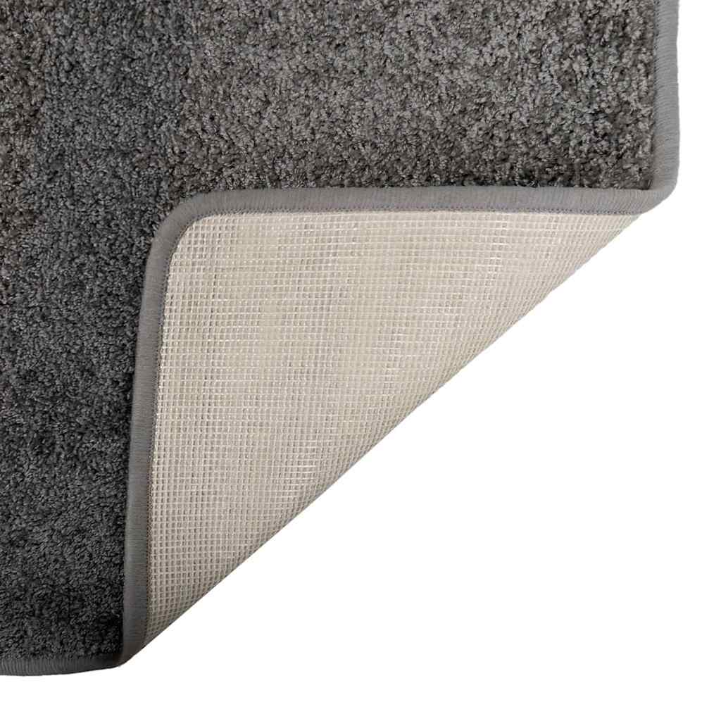 Szőnyeg futó szürke 100 x 250 cm 100% polipropilén tuftr