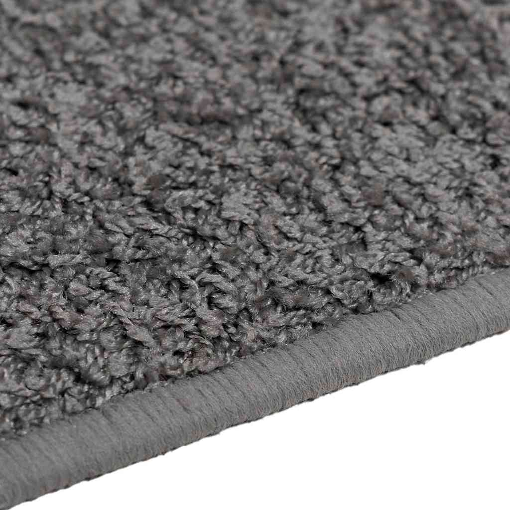 Szőnyeg futó szürke 100 x 250 cm 100% polipropilén tuftr