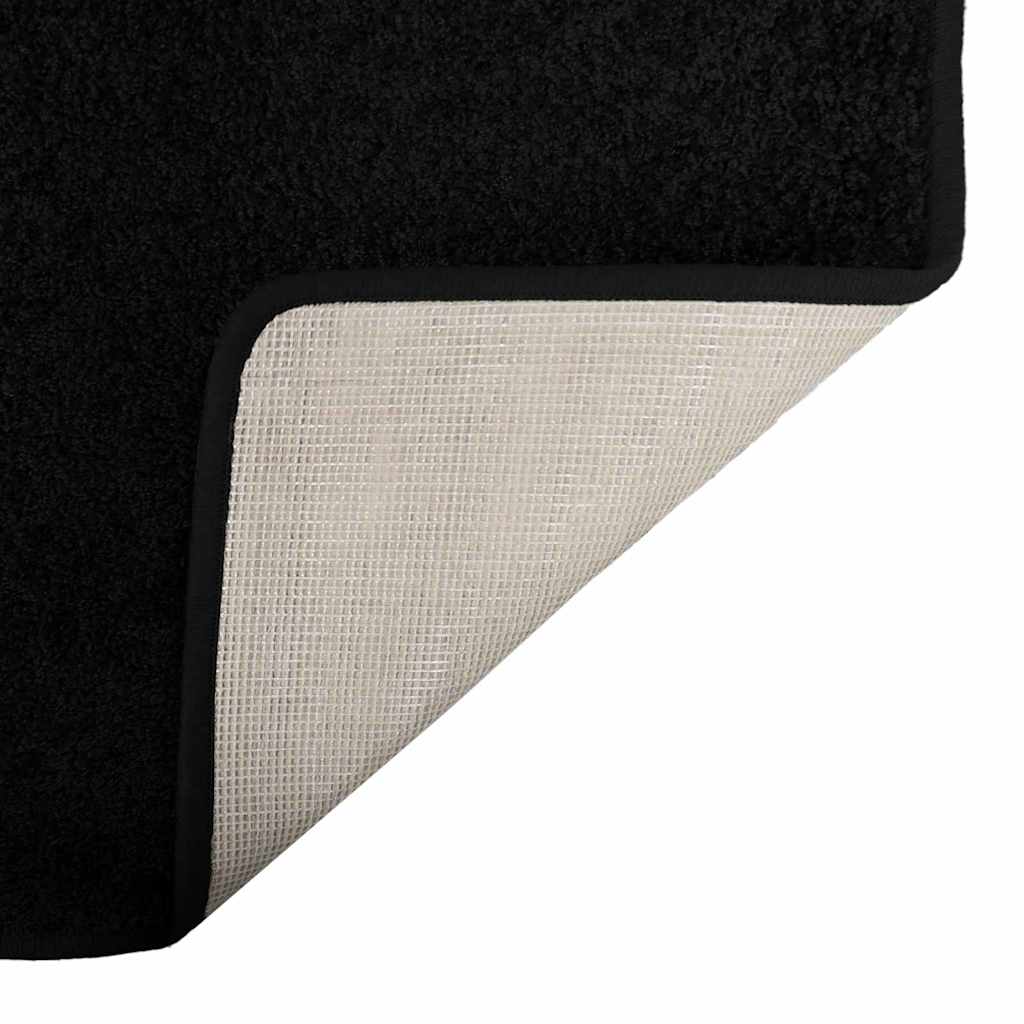 Szőnyeg futó fekete 50 x 100 cm 100% polipropilén tuftr