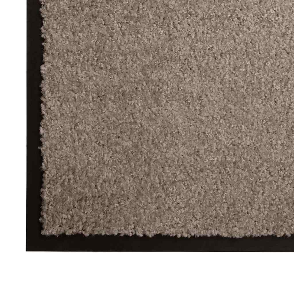 Ajtószőnyeg bézs 60 x 40 x 1.2 cm mackófleece