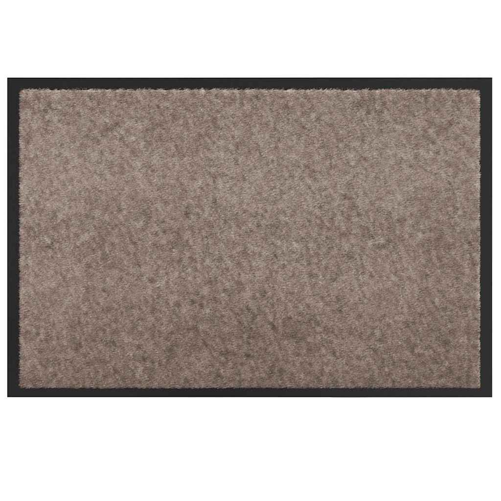 Ajtószőnyeg bézs 60 x 40 x 1.2 cm mackófleece
