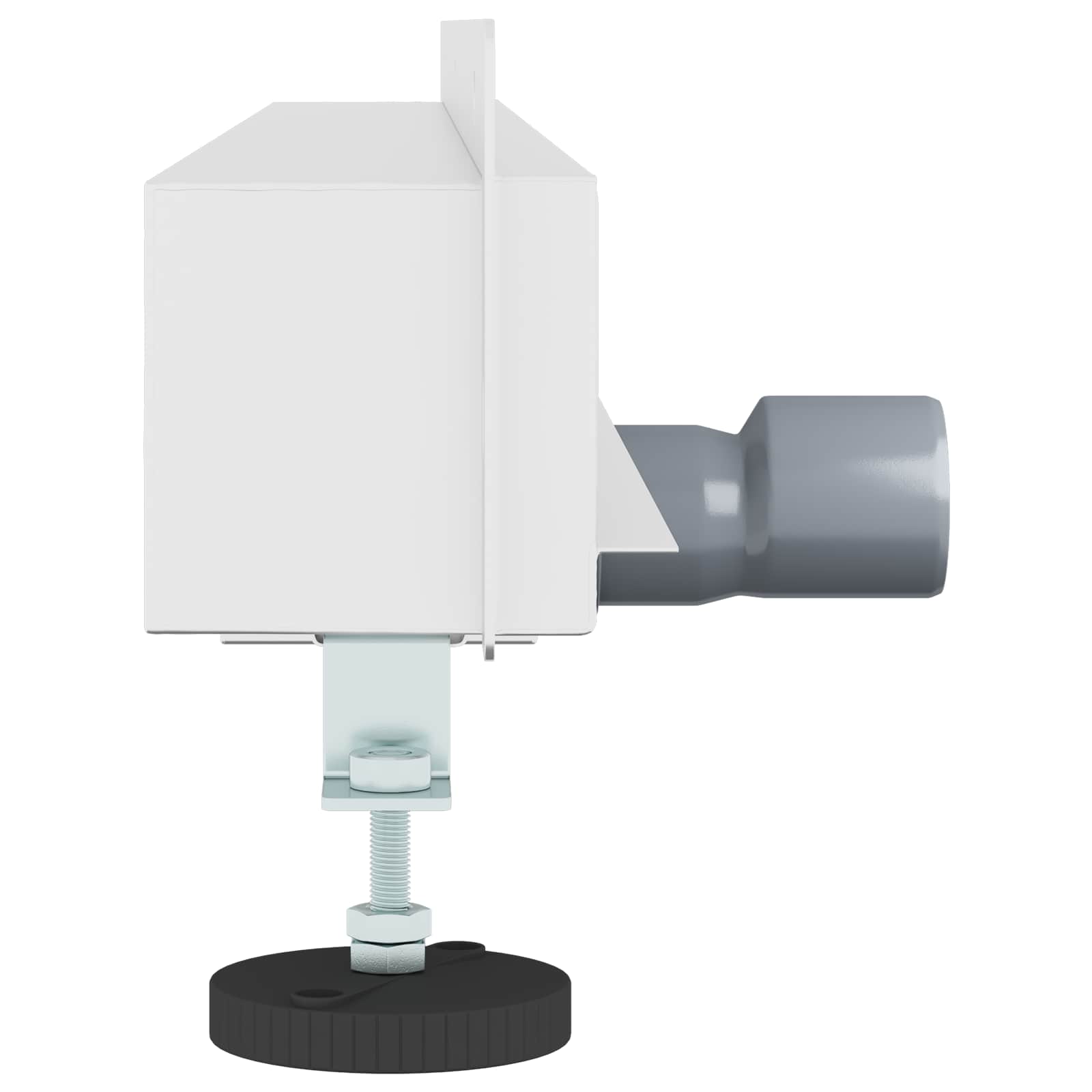 Falon rögzített zuhanylefolyó ezüst 80 cm rozsdamentes acél 304