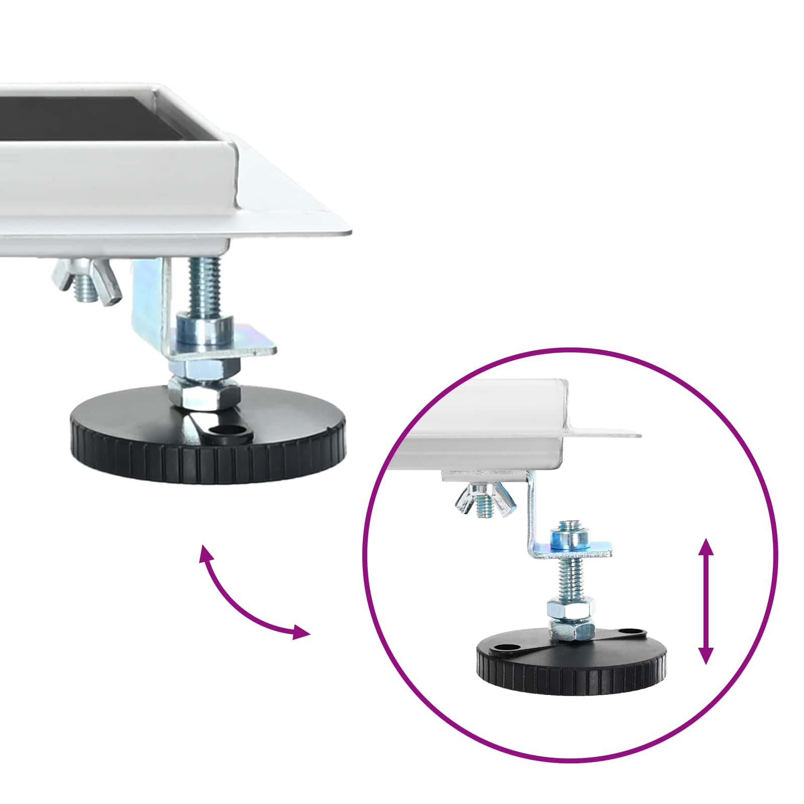 Zuhanylefolyó üvegfedéllel fekete 90 cm rozsdamentes acél 304