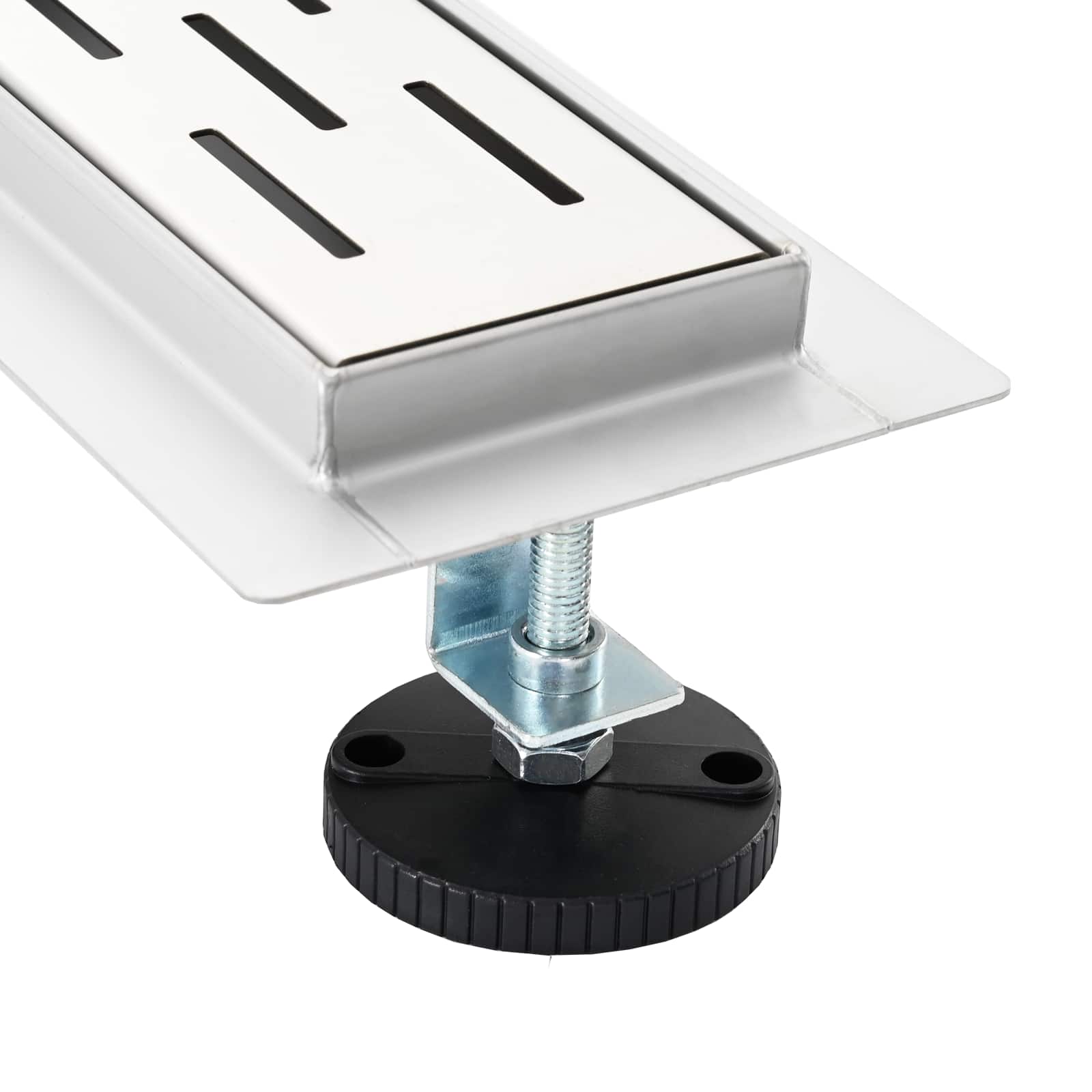 362 fok zuhany lefolyó vonal dizájnnal ezüst 60 cm