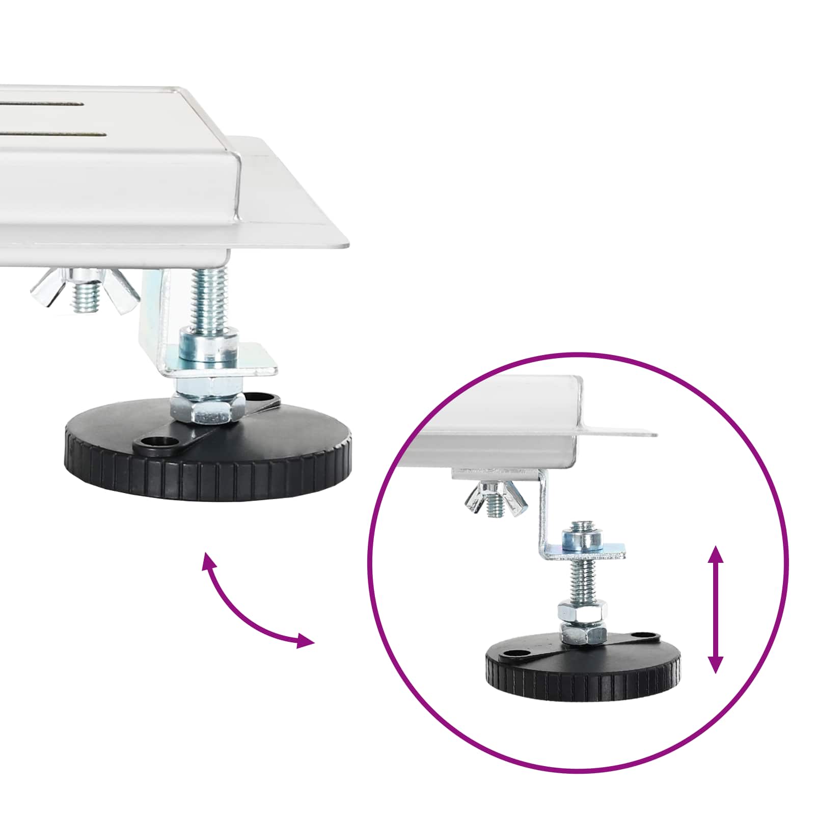 362 fok zuhany lefolyó vonal dizájnnal ezüst 80 cm