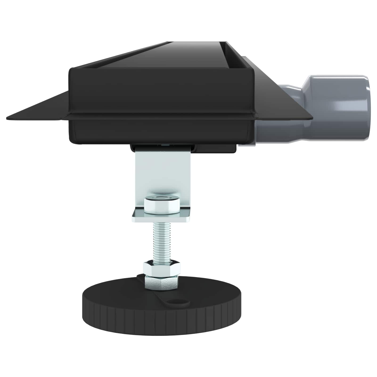 2 az 1-ben zuhanylefolyó fekete 90 cm rozsdamentes acél 304