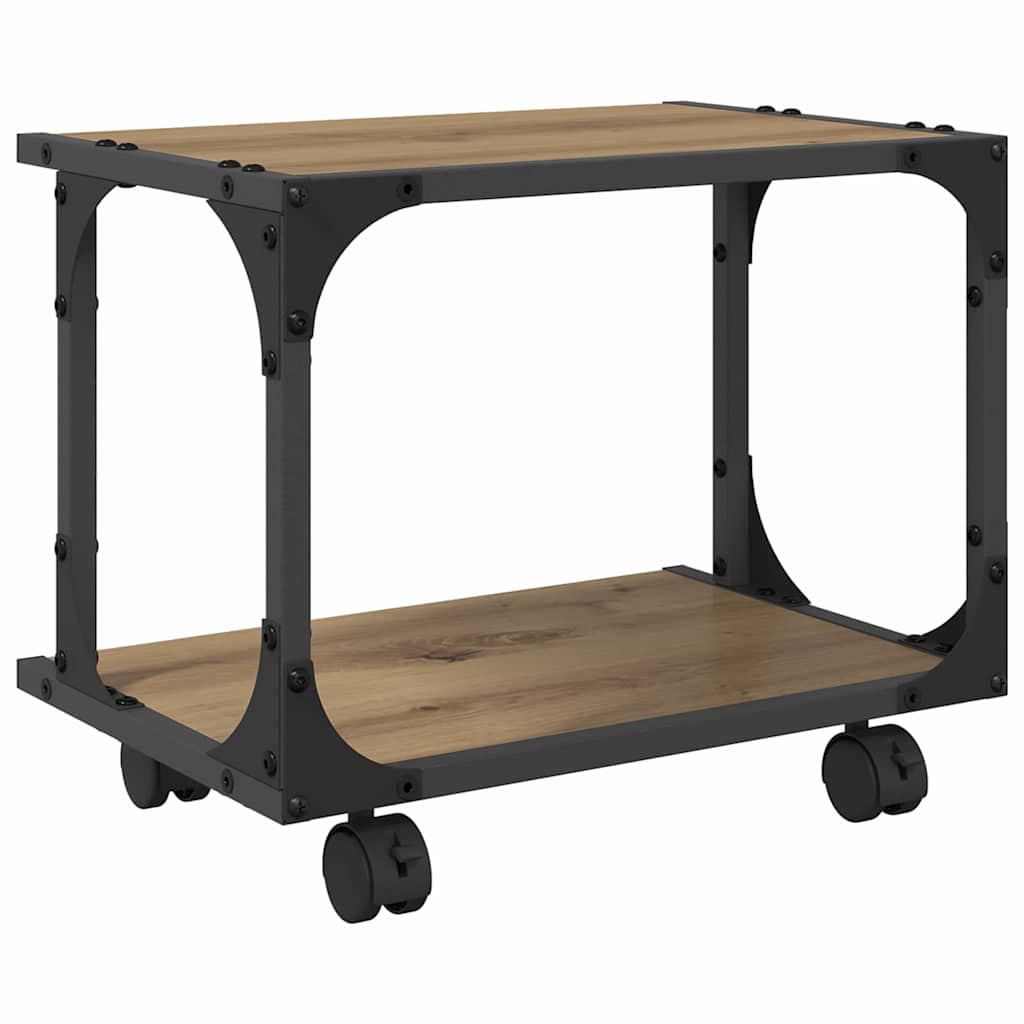 Nyomtatóállvány artisan tölgy 41 x 28 x 33.5 cm faanyag