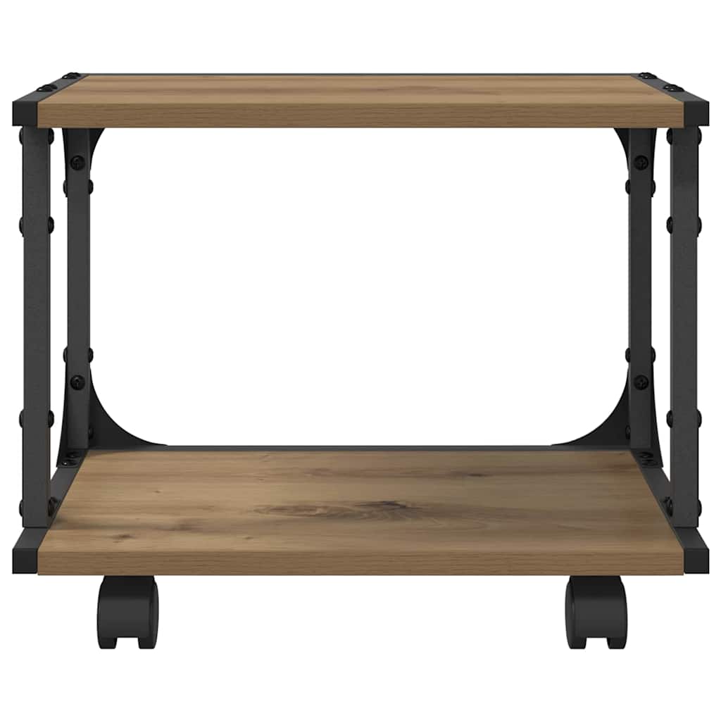 Nyomtatóállvány artisan tölgy 41 x 28 x 33.5 cm faanyag