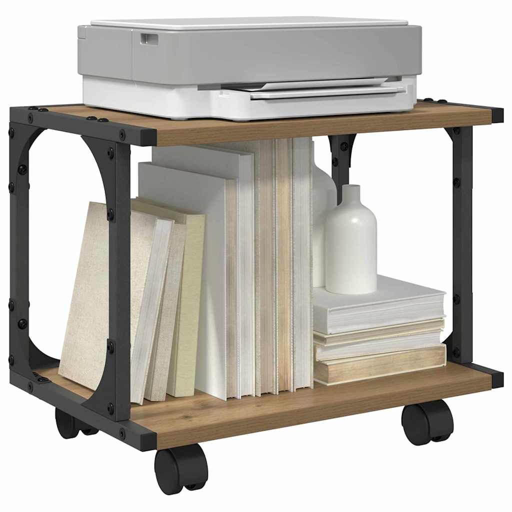 Nyomtatóállvány artisan tölgy 41 x 28 x 33.5 cm faanyag