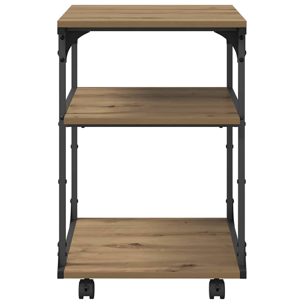 Nyomtatóállvány artisan tölgy 43 x 48 x 64 cm faanyag