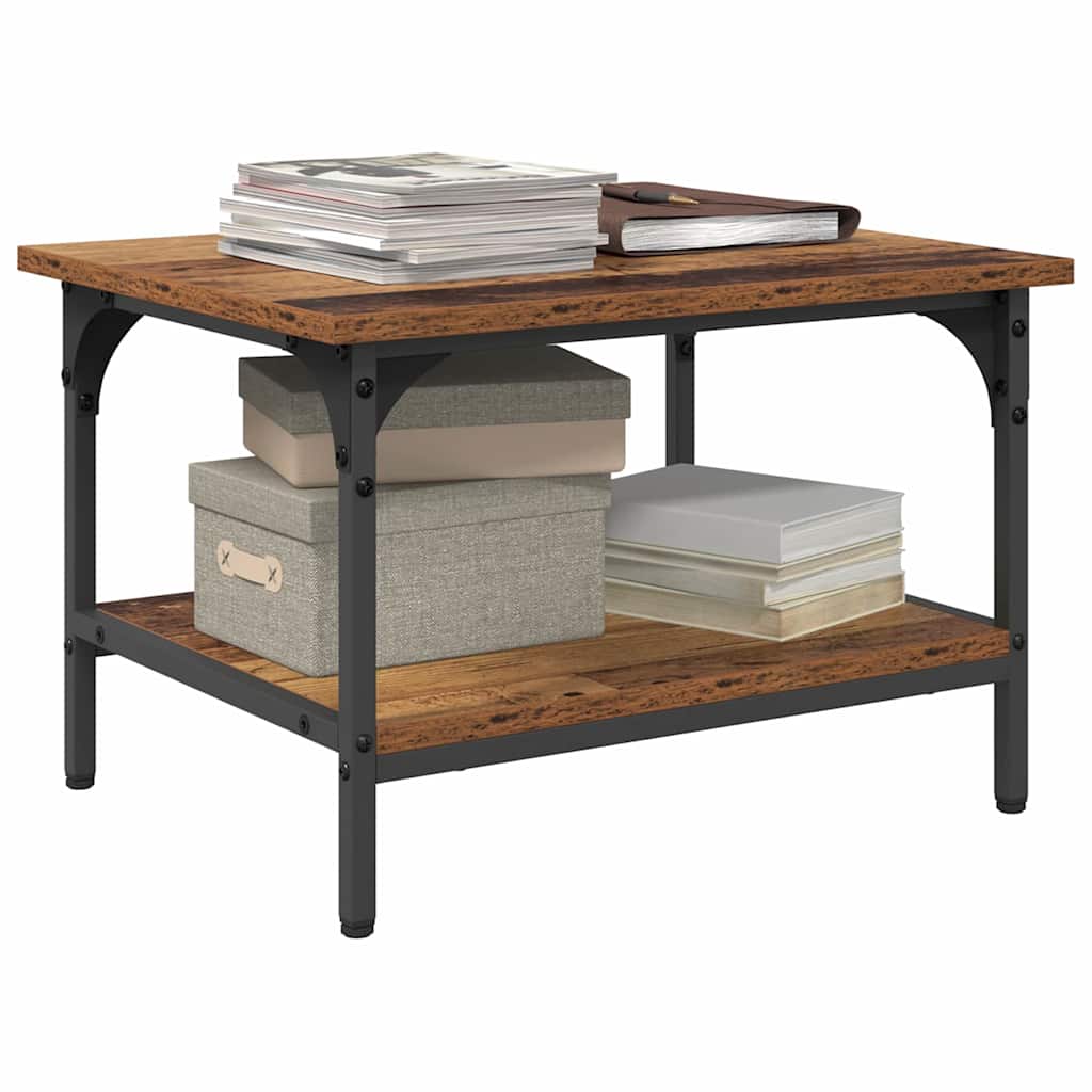 Nyomtatóállvány öreg fa 50 x 40 x 38 cm faanyag