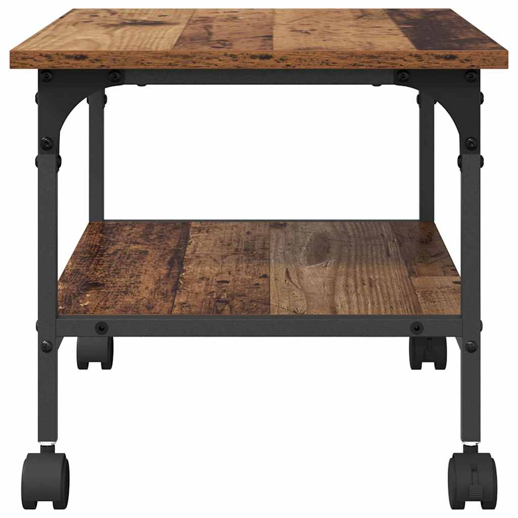 Nyomtatóállvány öreg fa 50 x 40 x 38 cm faanyag