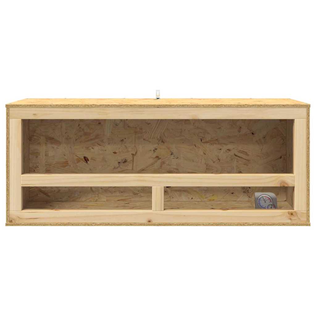 Terrárium barna 100 x 40 x 40 cm osb