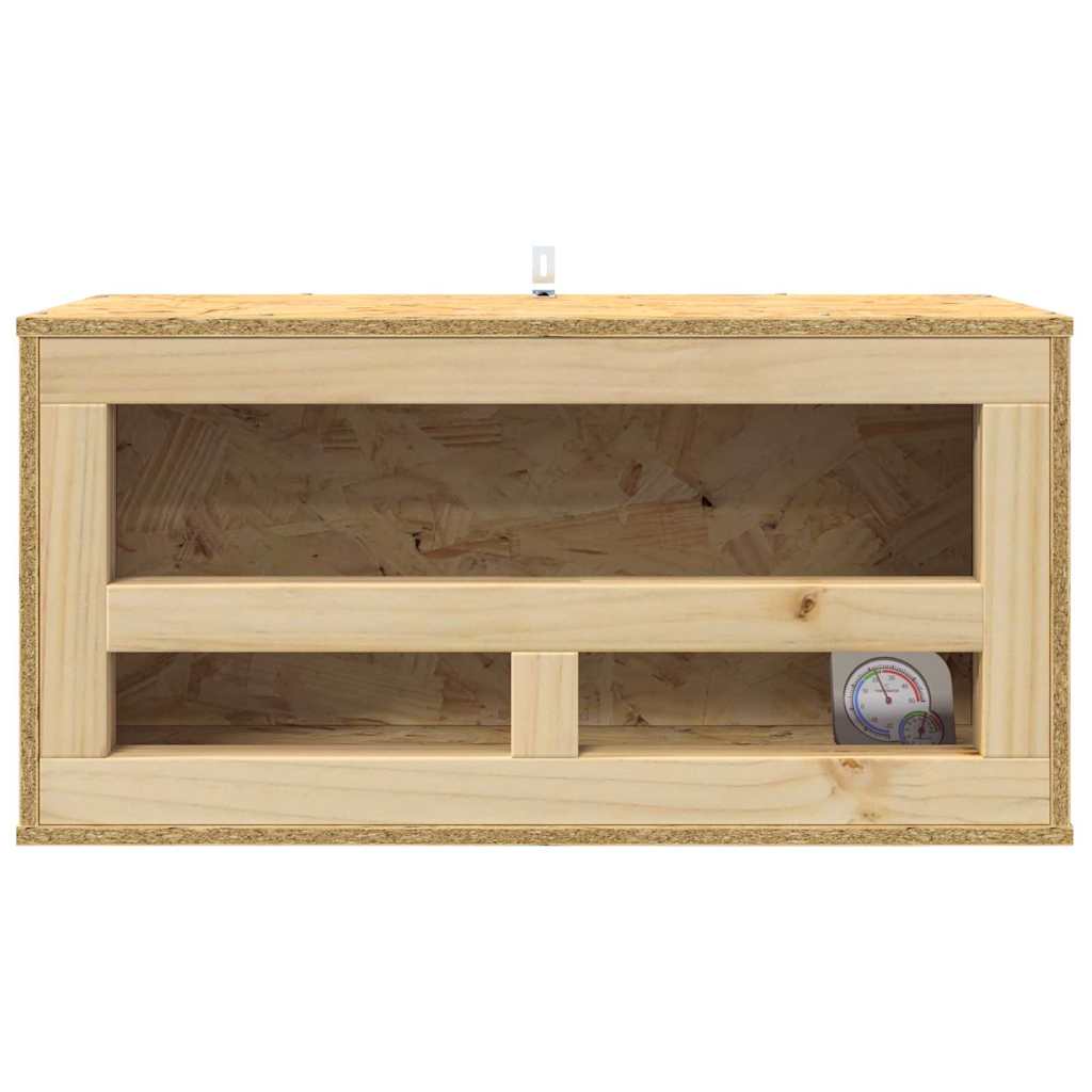 Terrárium barna 60 x 30 x 30 cm osb