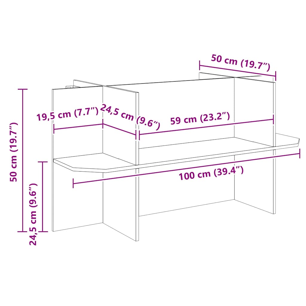 Terrárium alap barna 100 x 50 x 50 cm osb