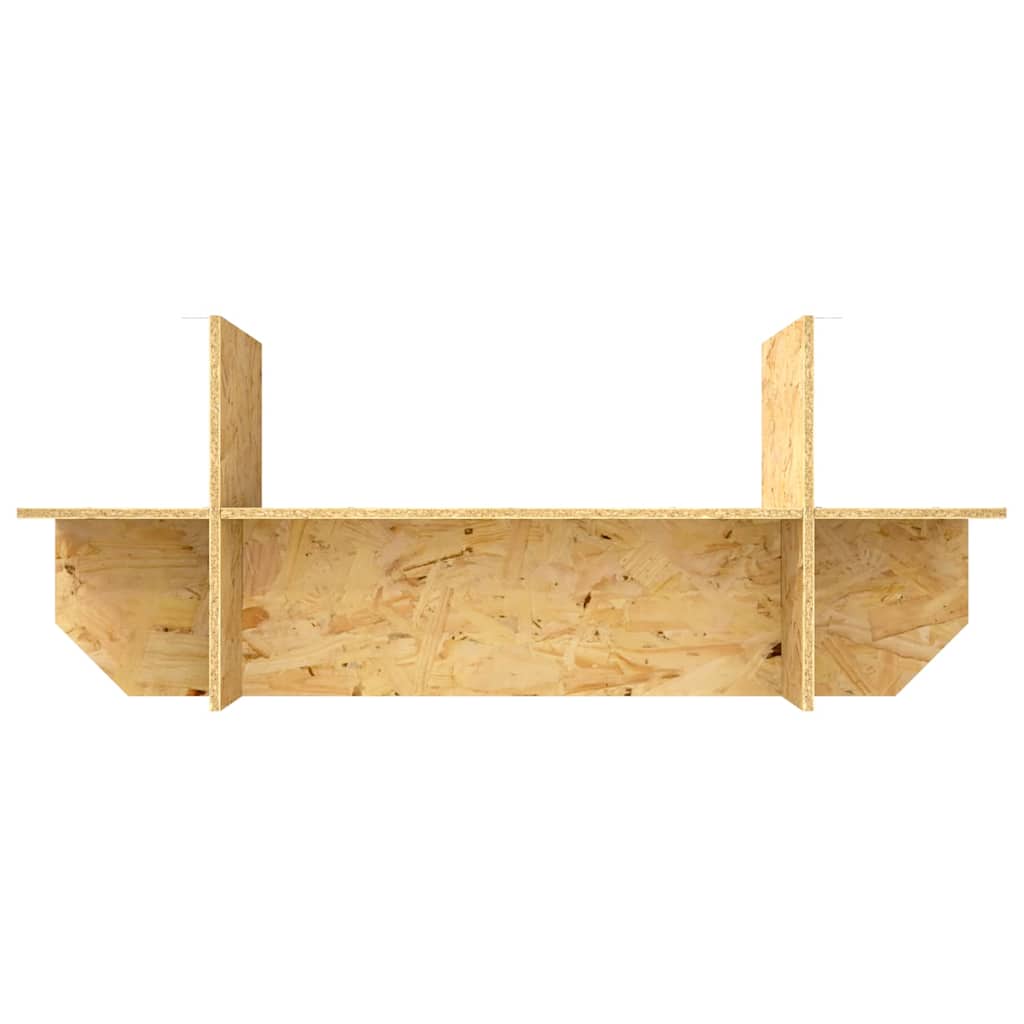 Terrárium alap polcokkal barna 100 x 40 x 50 cm osb