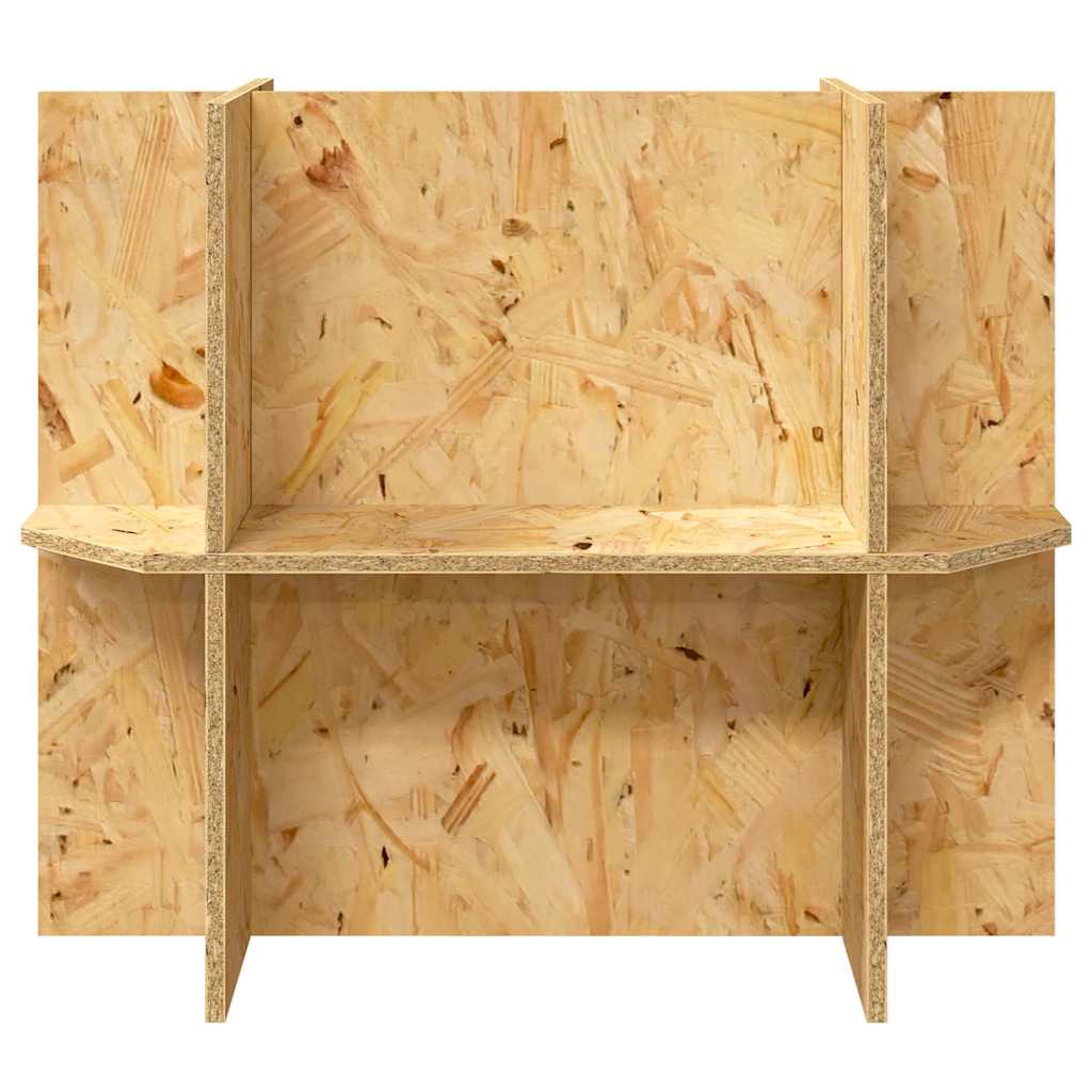 Terrárium alap polcokkal barna 60 x 30 x 50 cm osb